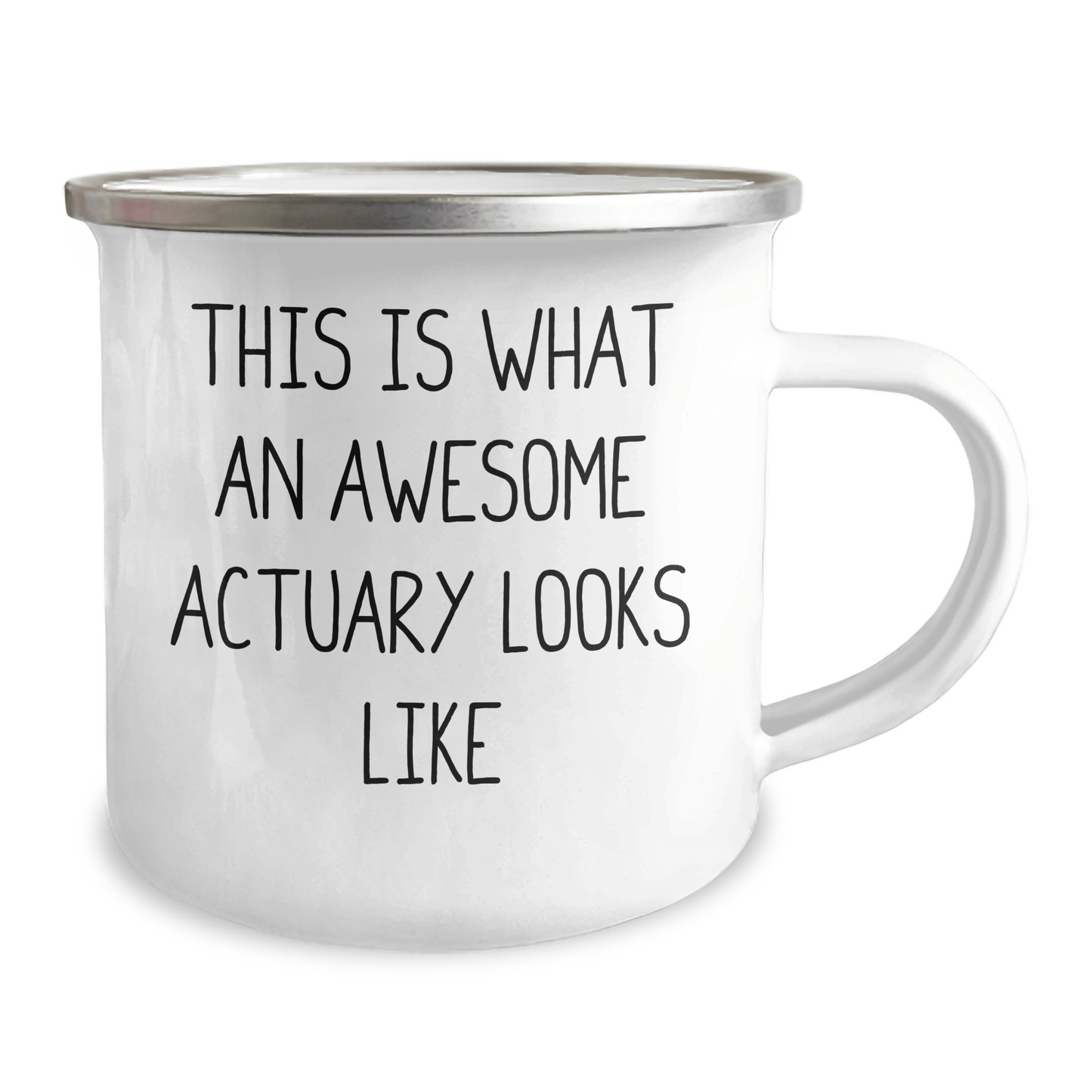 Funny Actuary Gifts, This Is What An Awesome Actuary Looks Like, Camping Mug for Graduation, Gifts from Friends, Gifts for Actuary - Victory Thru Vision 