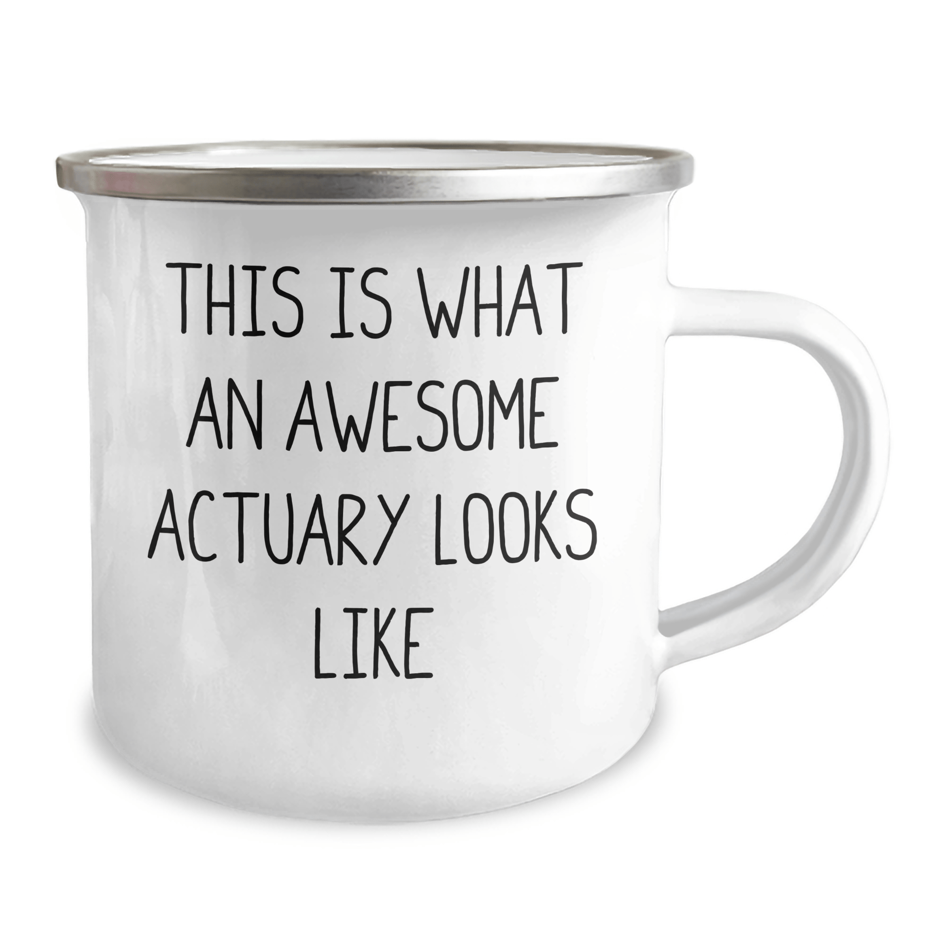 Funny Actuary Gifts, This Is What An Awesome Actuary Looks Like, Camping Mug for Graduation, Gifts from Friends, Gifts for Actuary - Victory Thru Vision 