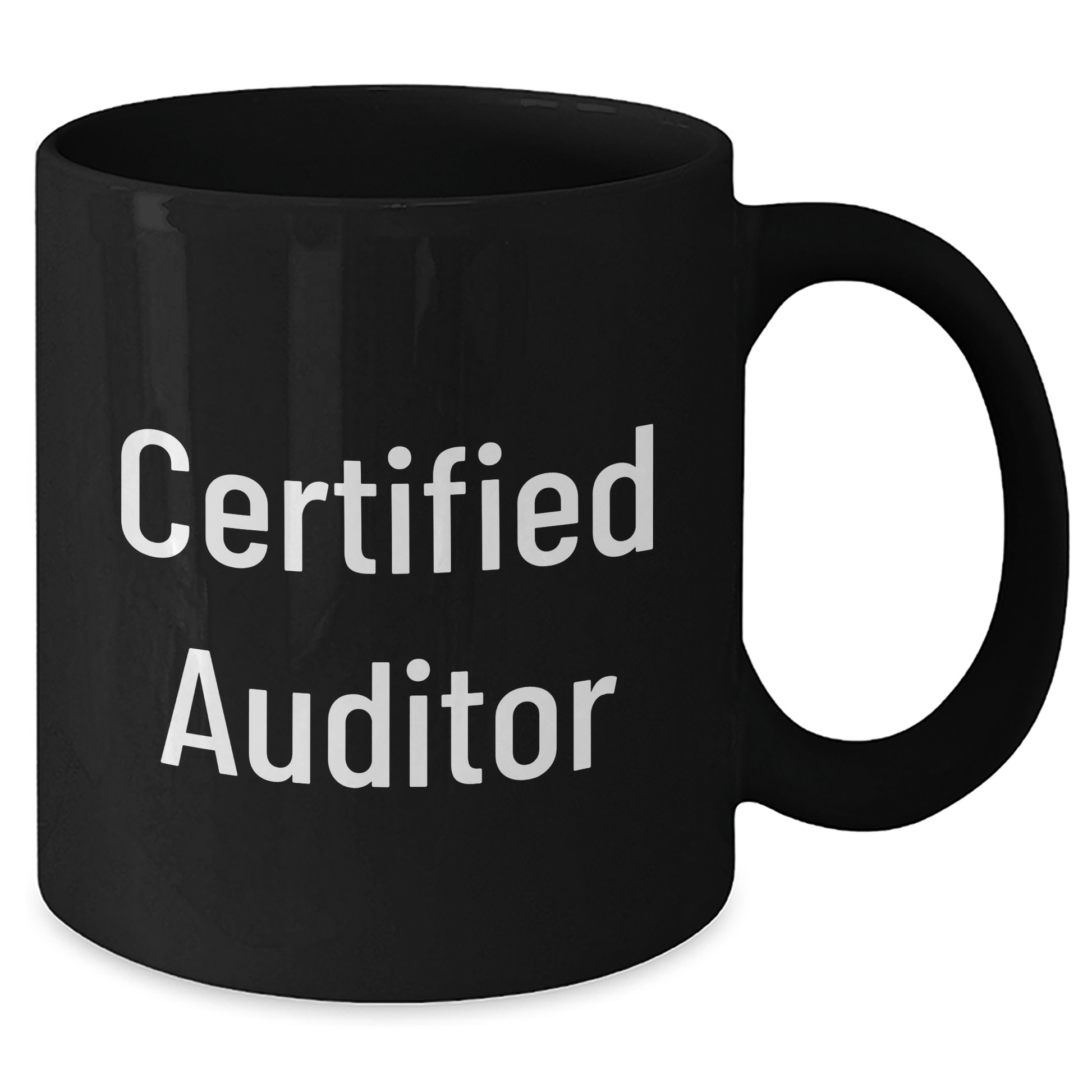 Funny Auditor Gifts from Men to Certified Auditor on Father's Day Unique Auditors Mug - Victory Thru Vision 