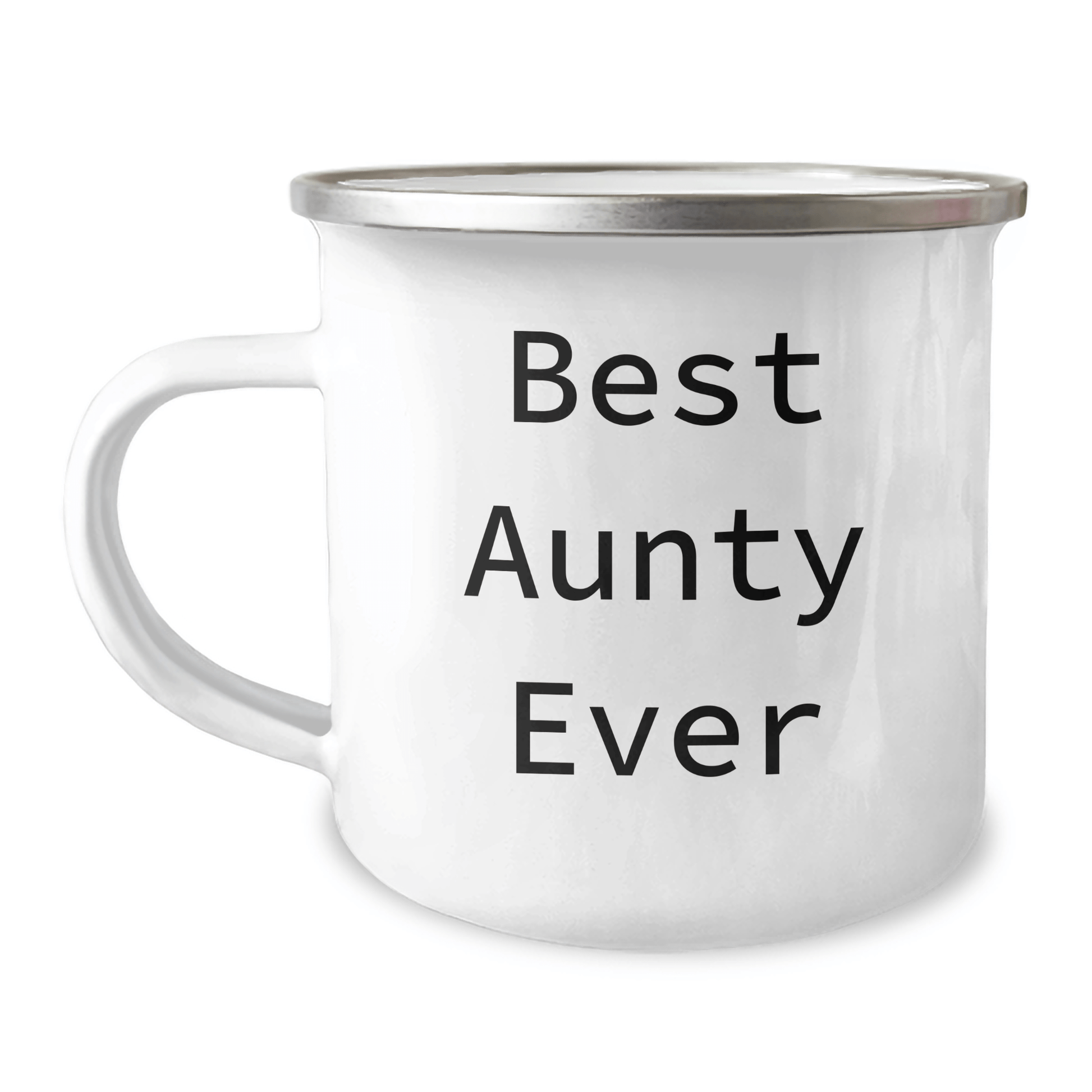 Funny Aunty Gifts for Men, Best Aunty Ever Camping Mug for Dad's Special Day - Victory Thru Vision 