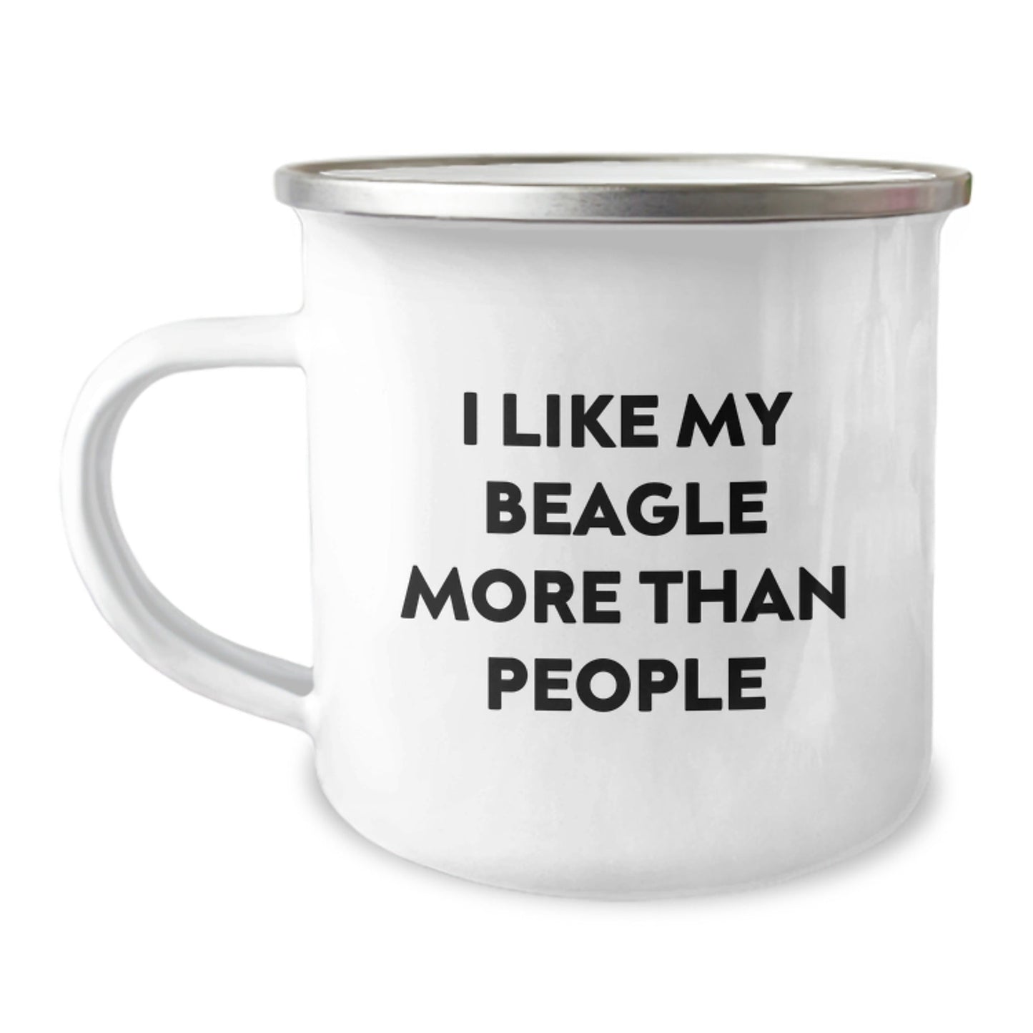 Funny Beagle Dog Lovers Gifts from Friends and Family, Beagle Dog Enthusiasts Camping Mug for Birthday - Victory Thru Vision