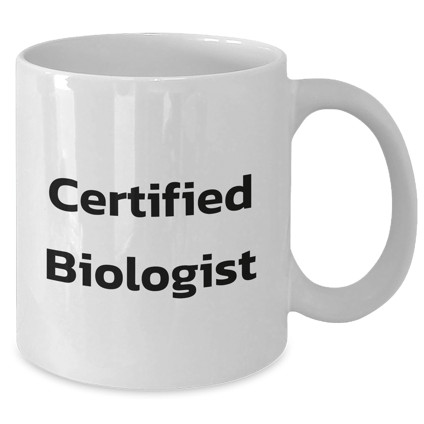 Funny Biologist Gifts for Him - White Coffee Mug from Friends and Family for Men's Father's Day - Victory Thru Vision 