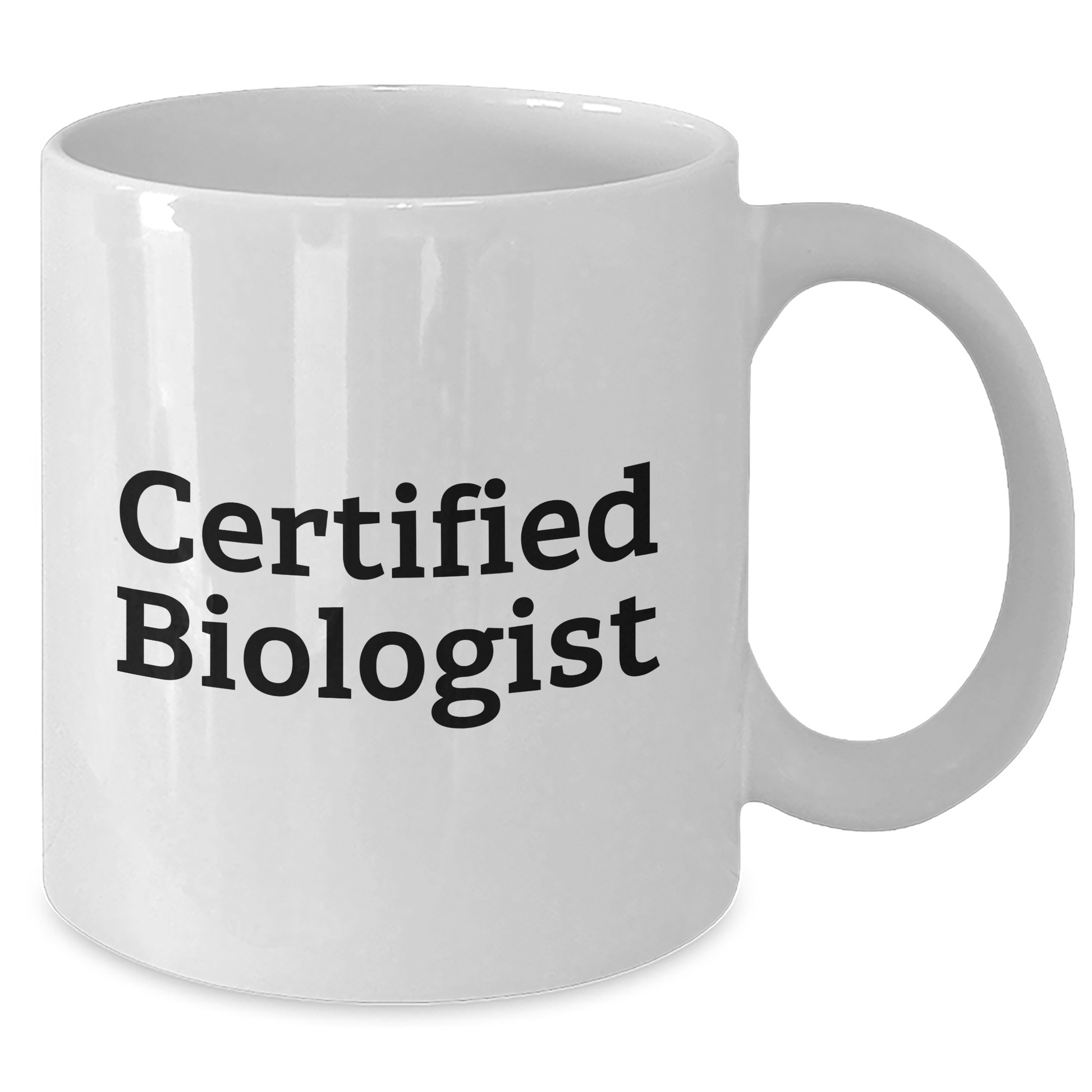 Funny Biologist Quote Gifts from Dad to Gifts for Biologist Father's Day Unique White Coffee Mugs - Victory Thru Vision