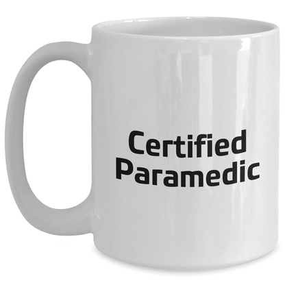 Funny Certified Rescue Worker Gifts from Men to Family on Father's Day, White Coffee Mug, 'Being a Rescue Worker is not a job, it's a calling!' - Victory Thru Vision 