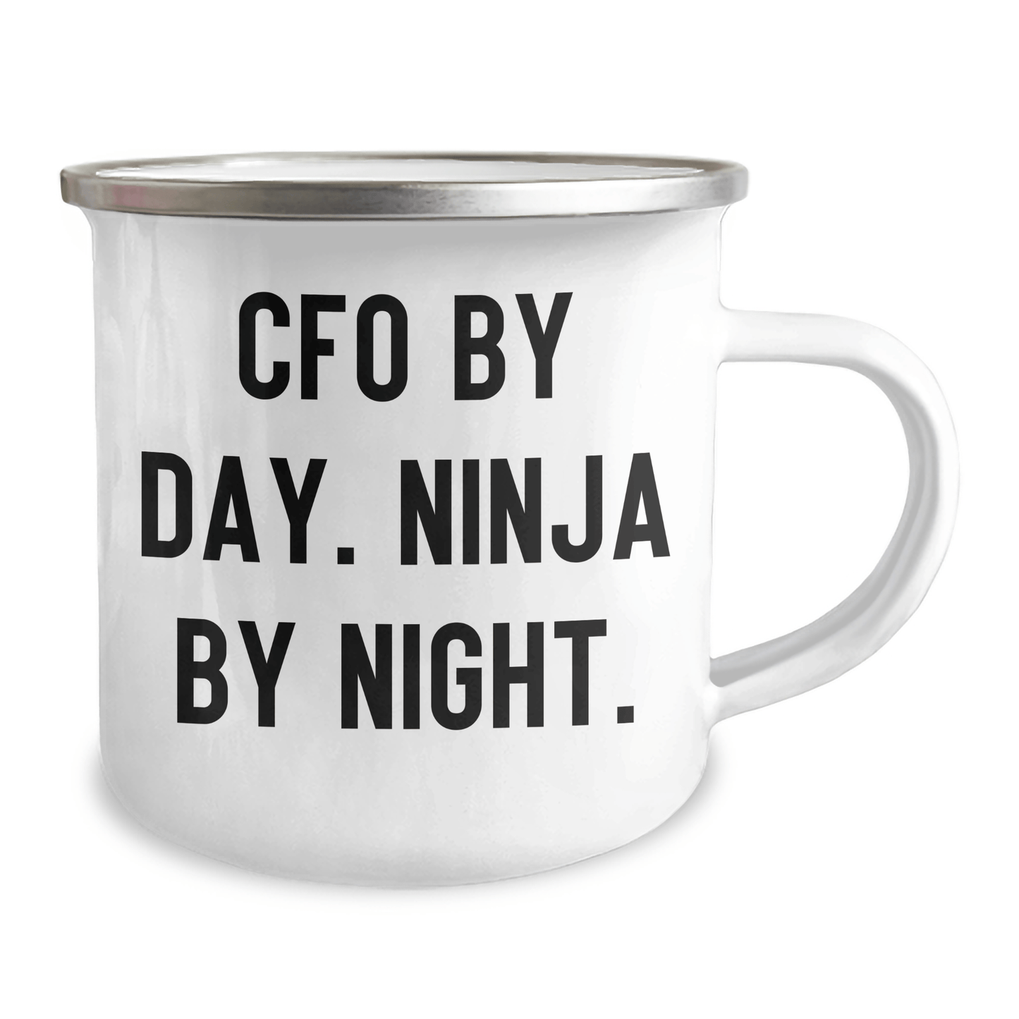 Funny CFO Gifts - CFO By Day. Ninja By Night. Graduation Unique Gifts from Coworkers for Men - Victory Thru Vision