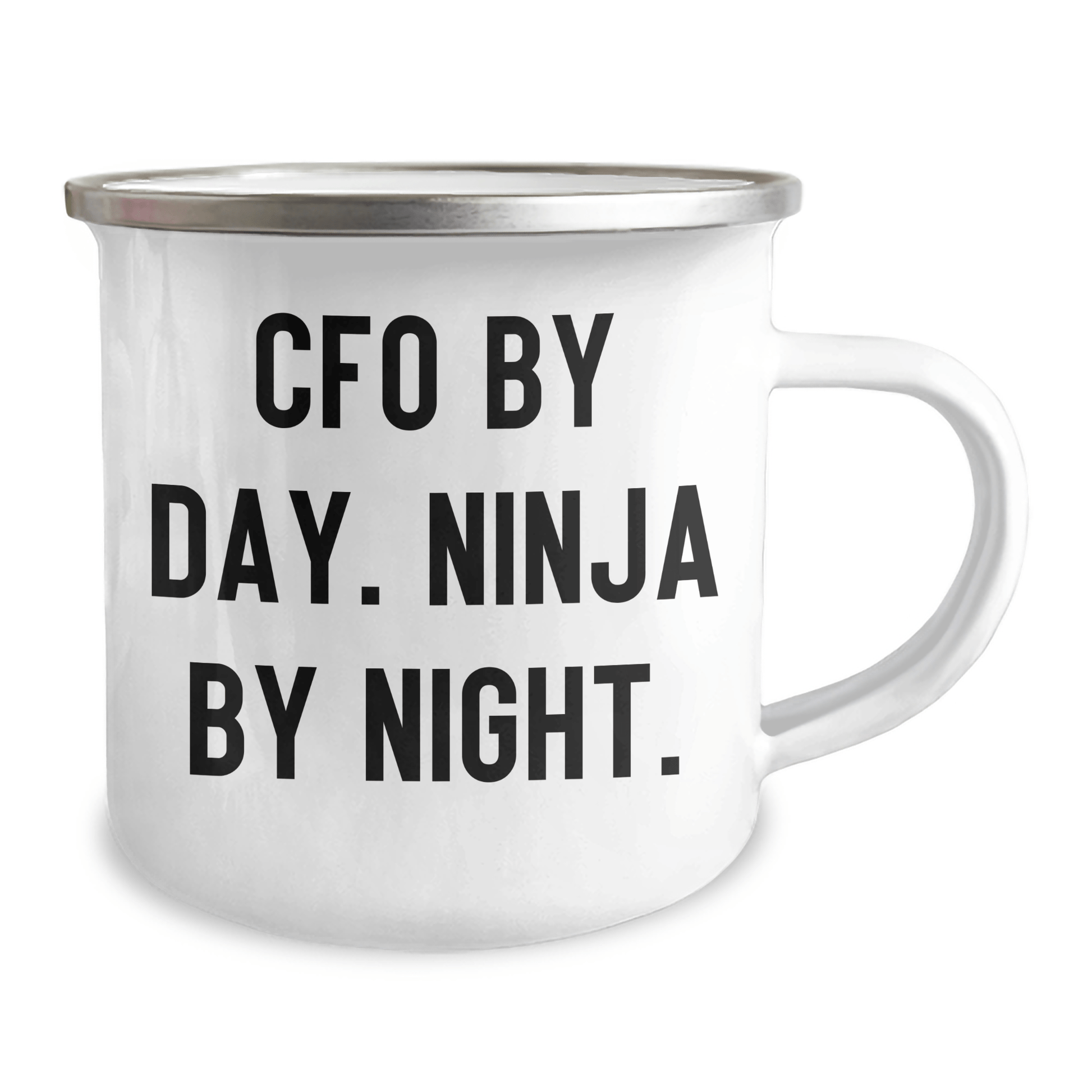 Funny CFO Gifts - CFO By Day. Ninja By Night. Graduation Unique Gifts from Coworkers for Men - Victory Thru Vision