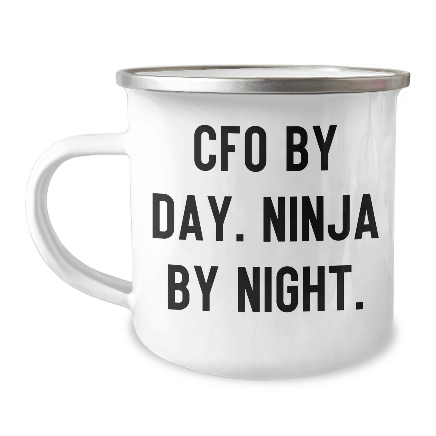 Funny CFO Gifts - CFO By Day. Ninja By Night. Graduation Unique Gifts from Coworkers for Men - Victory Thru Vision