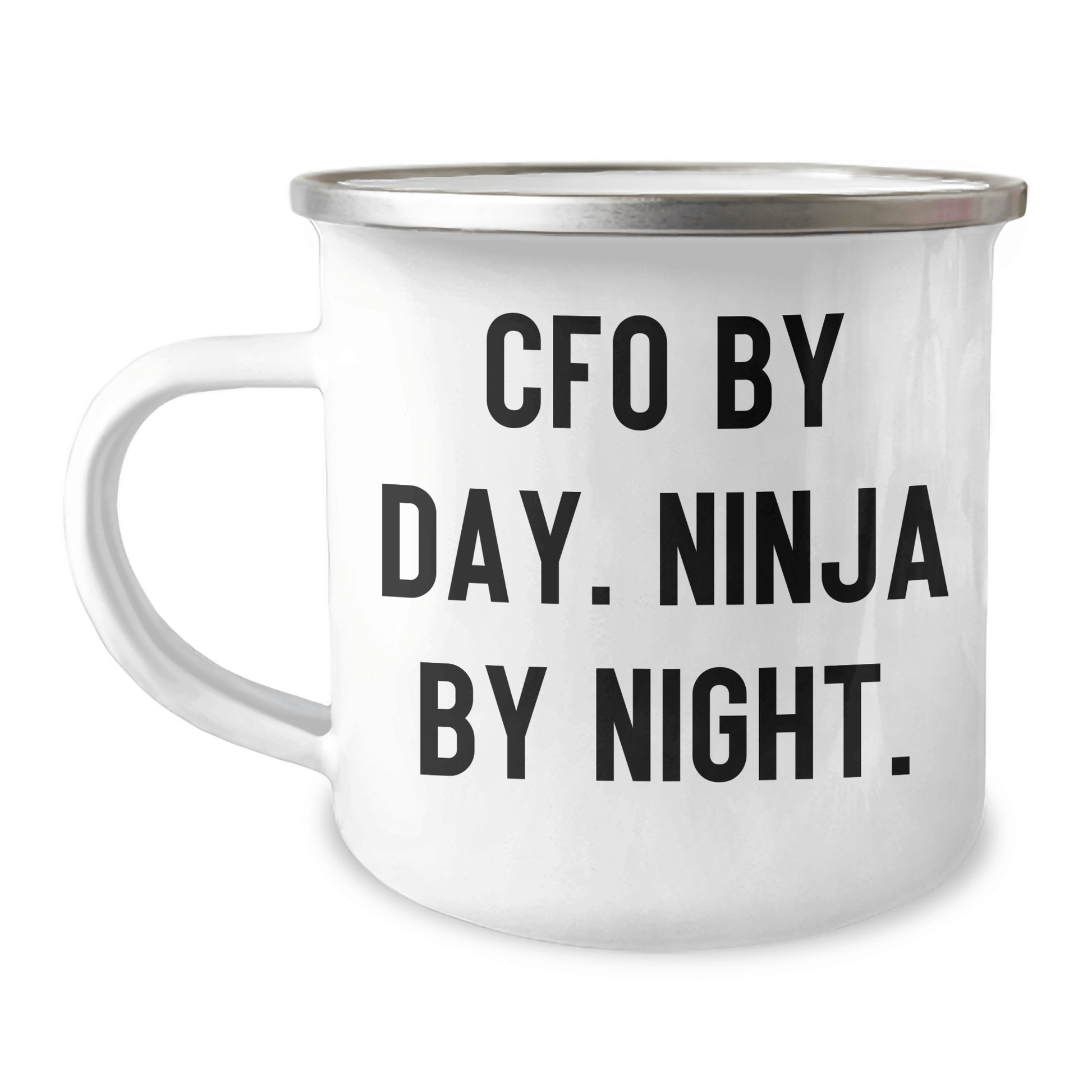 Funny CFO Gifts - CFO By Day. Ninja By Night. Graduation Unique Gifts from Coworkers for Men - Victory Thru Vision