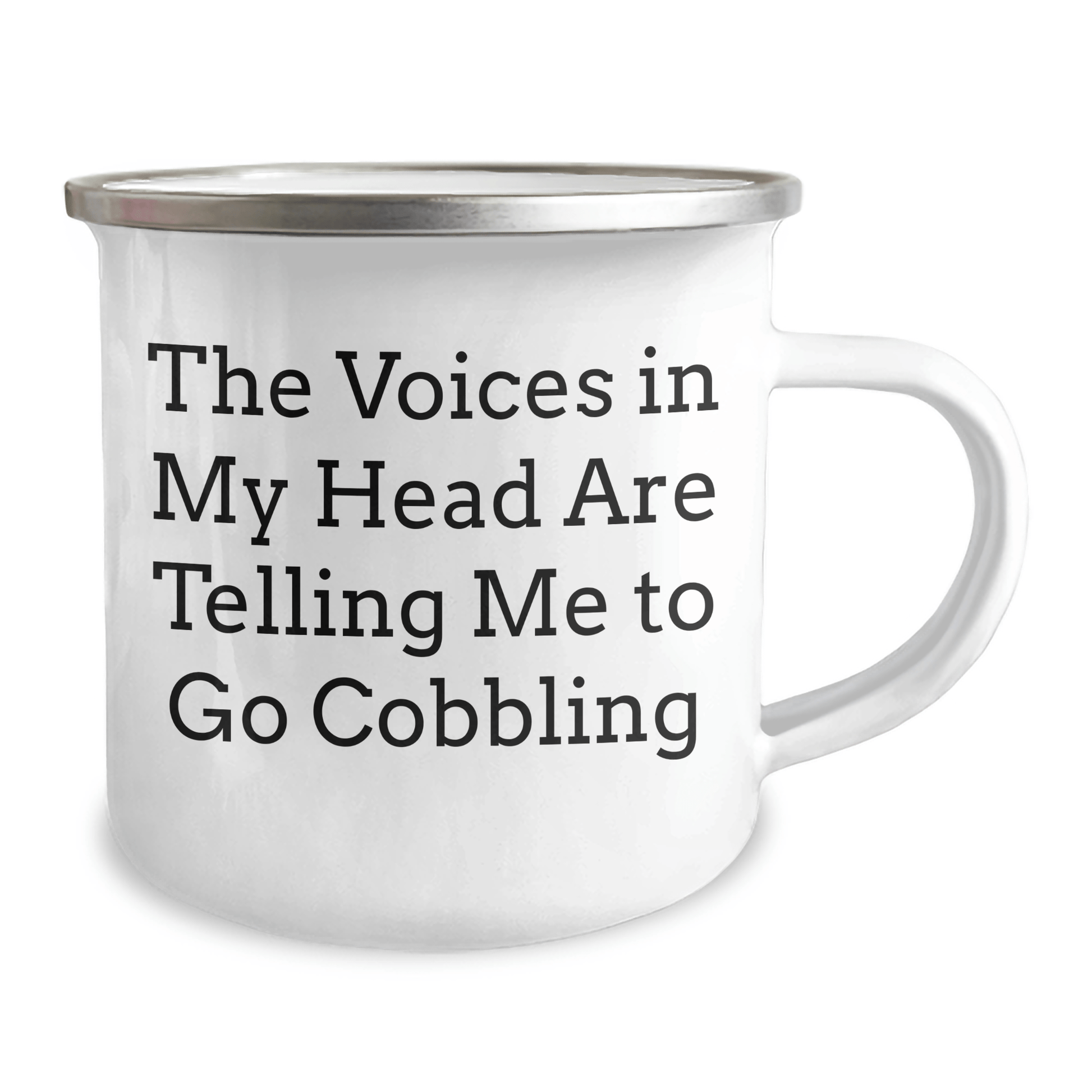 Funny Cobbling Camping Mug Gifts for Men from Friends Unique Graduation - Victory Thru Vision