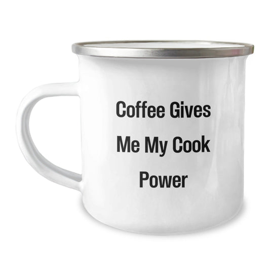 Funny Coffee Lovers Gifts for Cook Friends from Men, Camping Mug with Inspirational Quote for Graduation Unique Gifts - Victory Thru Vision