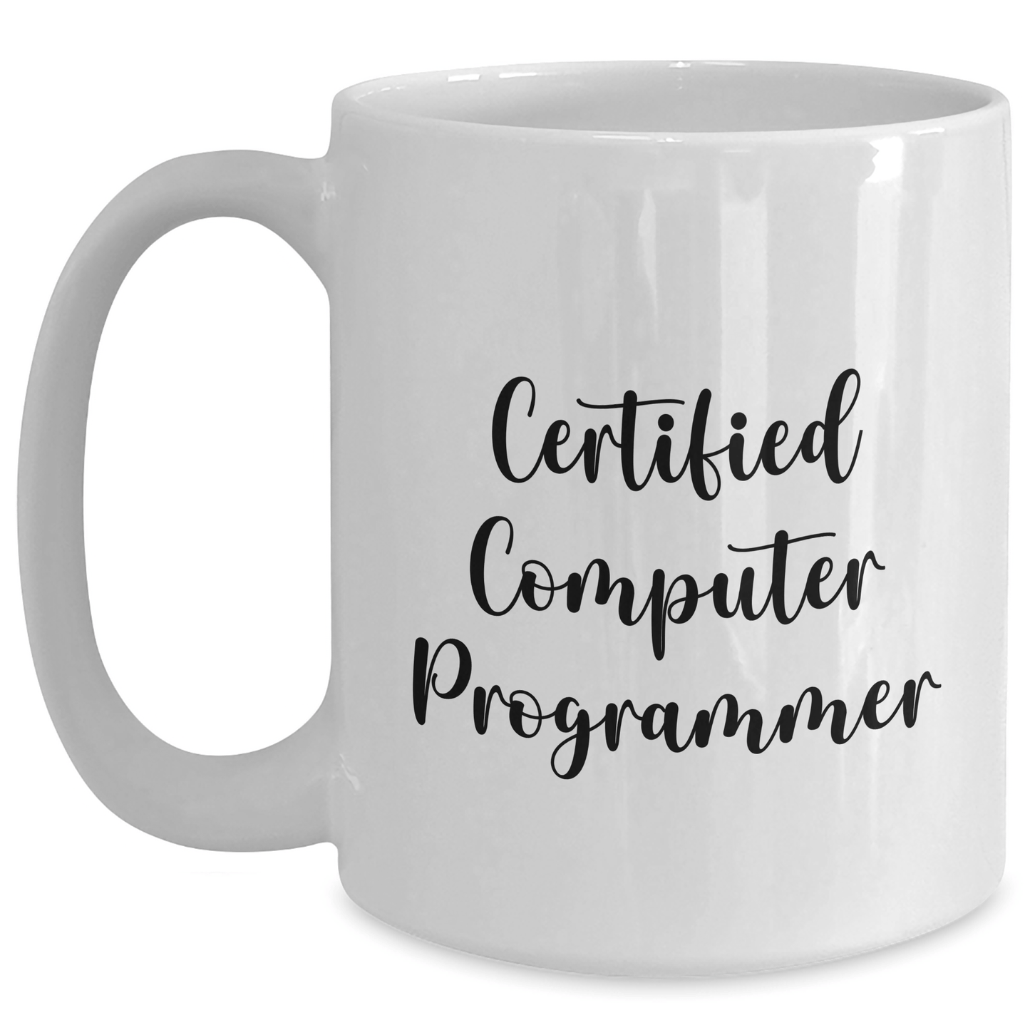 Funny Computer Programmer Gifts from Friends and Family - White Coffee Mug for Dad's Unique Father's Day Present - Victory Thru Vision 
