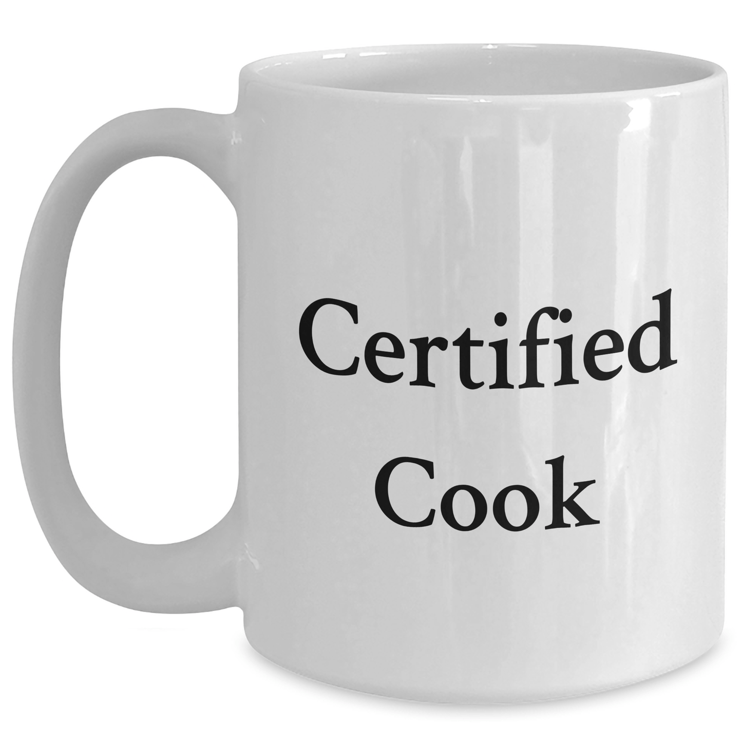 Funny Cook Gifts from Family to Men on Father's Day Unique White Coffee Mug - Victory Thru Vision 