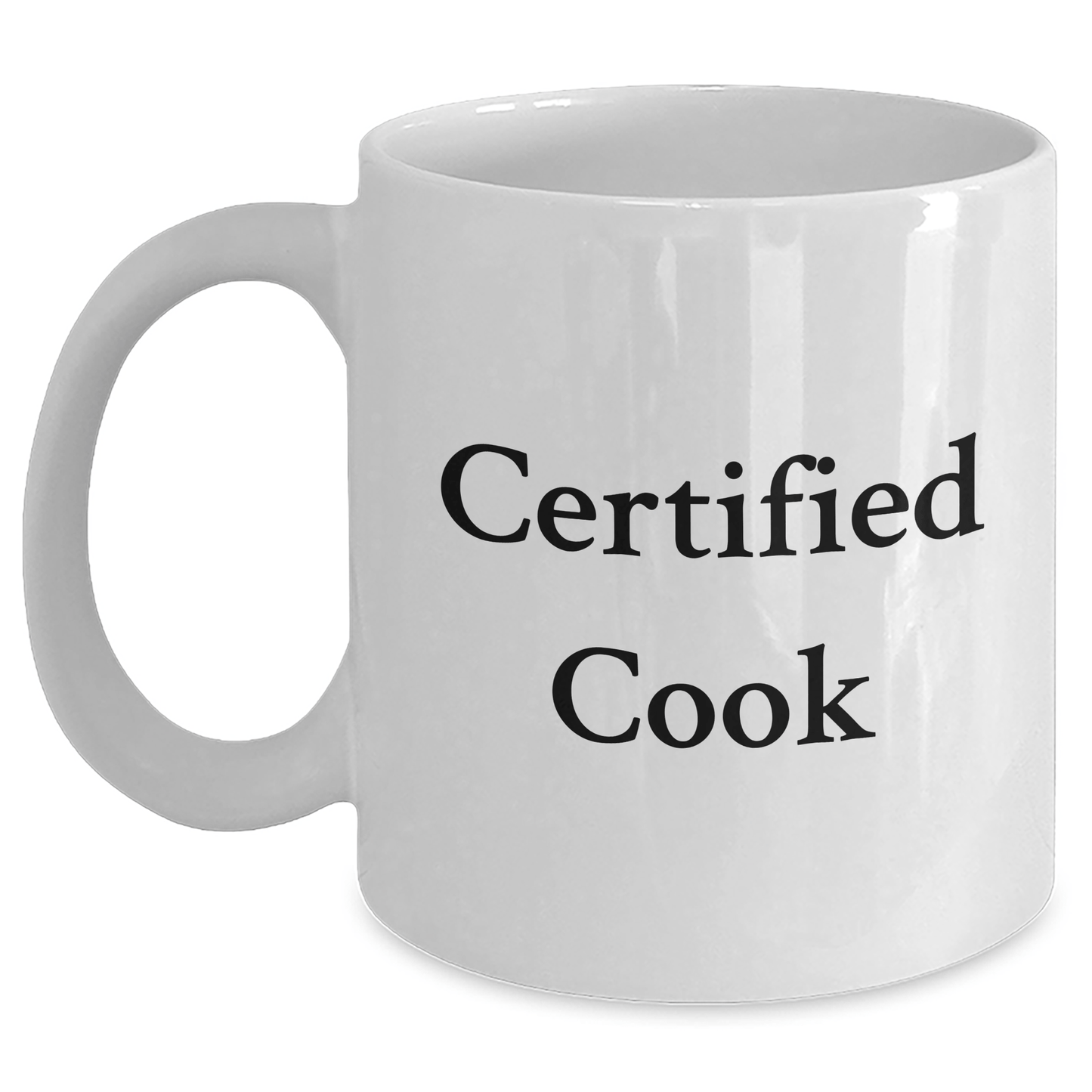 Funny Cook Gifts from Family to Men on Father's Day Unique White Coffee Mug - Victory Thru Vision 