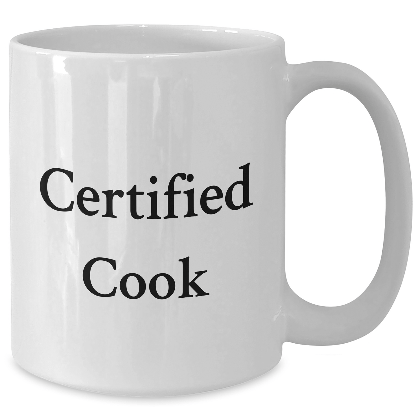 Funny Cook Gifts from Family to Men on Father's Day Unique White Coffee Mug - Victory Thru Vision 