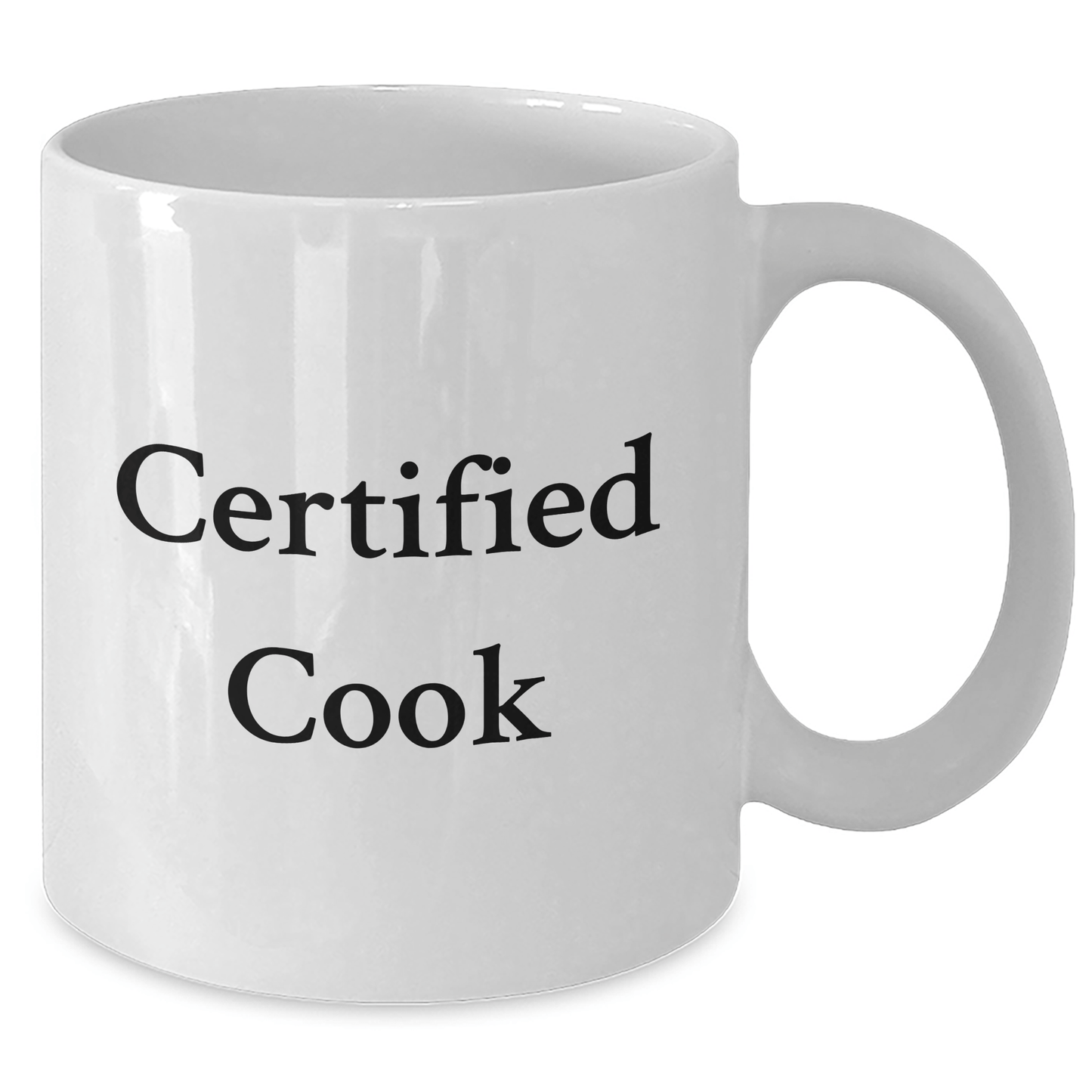 Funny Cook Gifts from Family to Men on Father's Day Unique White Coffee Mug - Victory Thru Vision 