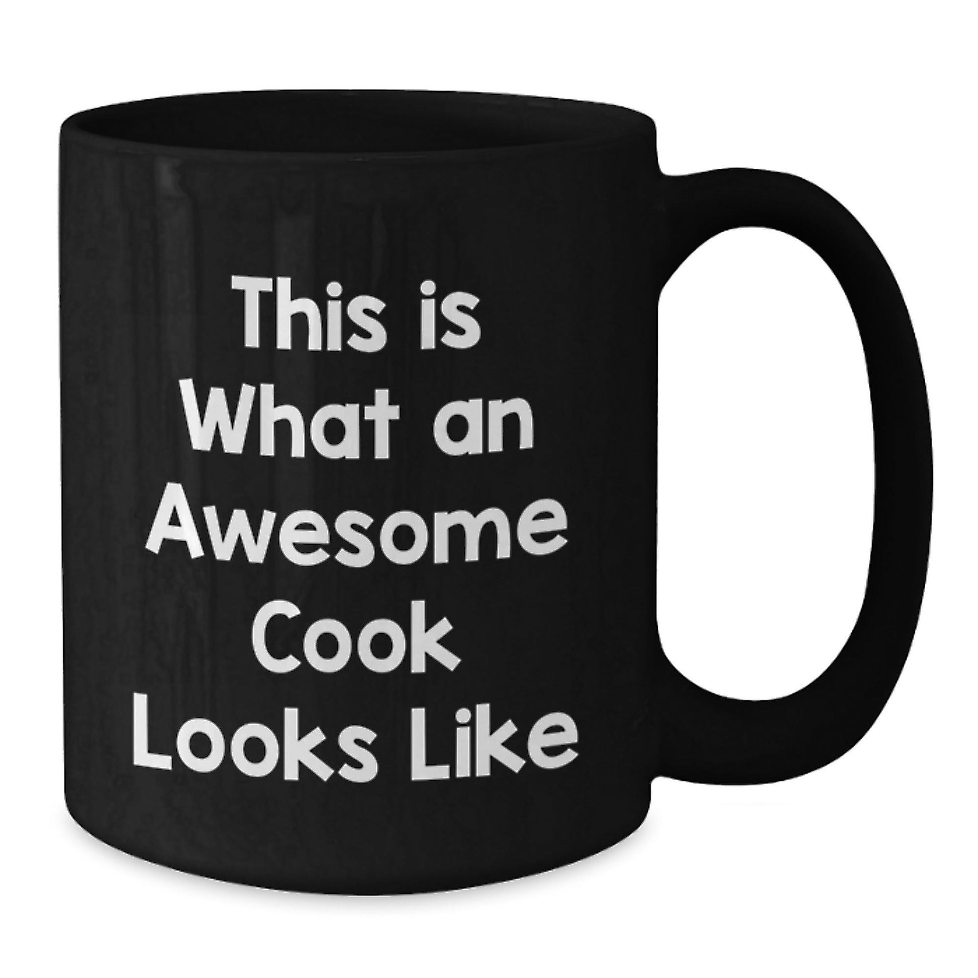 Funny Cook Gifts from Friends for Awesome Cooks Graduation Unique Mugs This Is What An Awesome Cook Looks Like - Victory Thru Vision