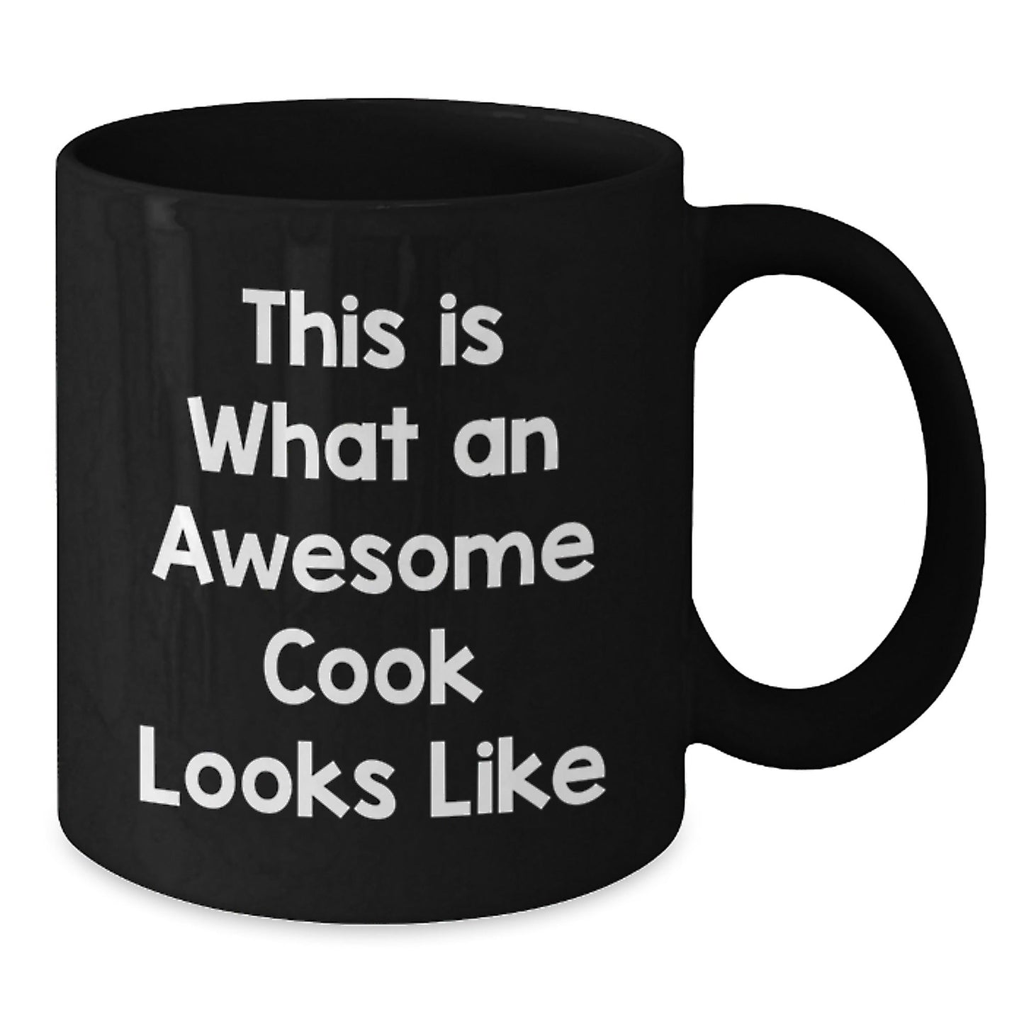 Funny Cook Gifts from Friends for Awesome Cooks Graduation Unique Mugs This Is What An Awesome Cook Looks Like - Victory Thru Vision