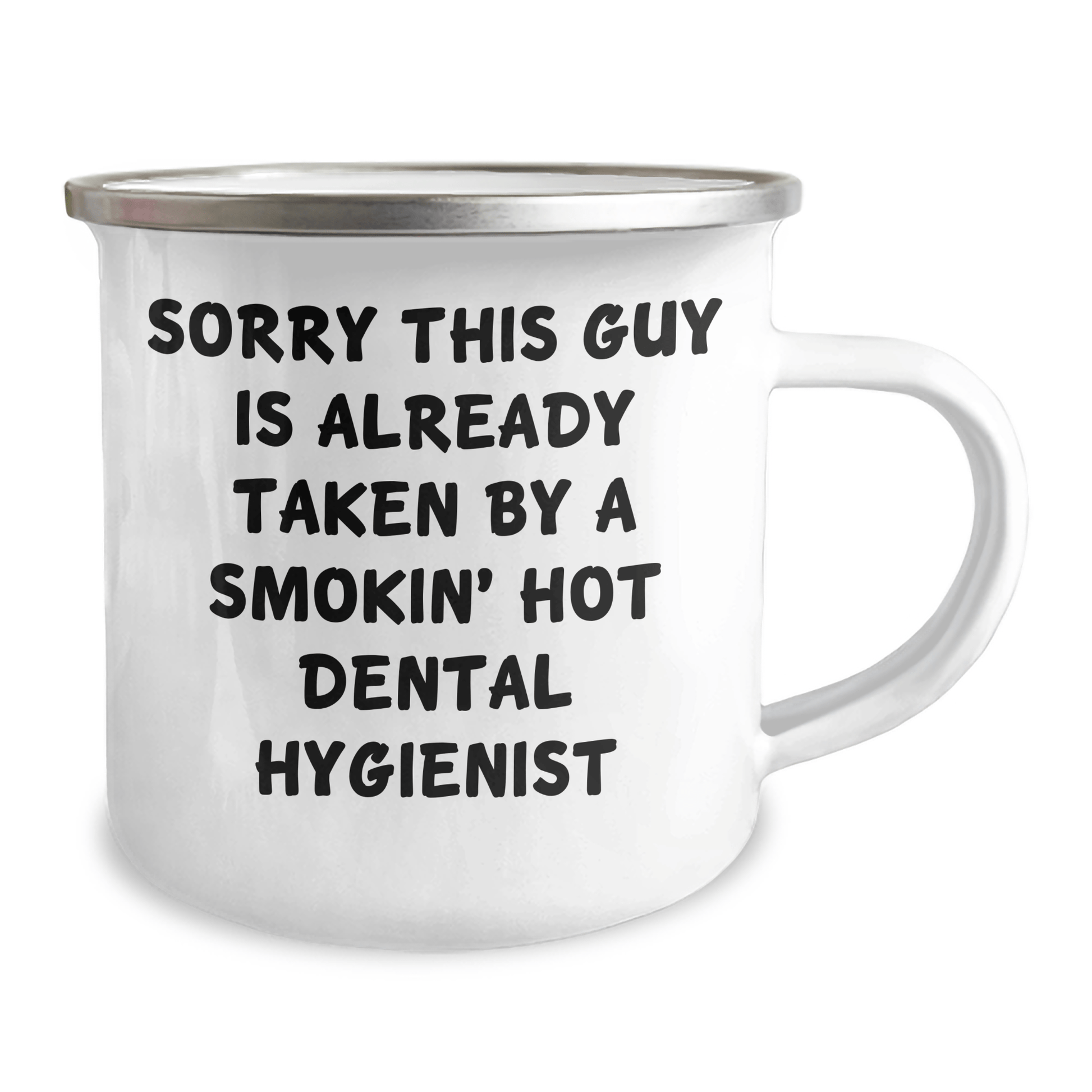 Funny Dental Hygienist Quote Gifts from Friends for Dad's Special Camping Mug, Perfect Father's Day Present for Men - Victory Thru Vision 