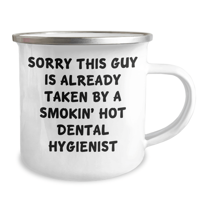 Funny Dental Hygienist Quote Gifts from Friends for Dad's Special Camping Mug, Perfect Father's Day Present for Men - Victory Thru Vision 