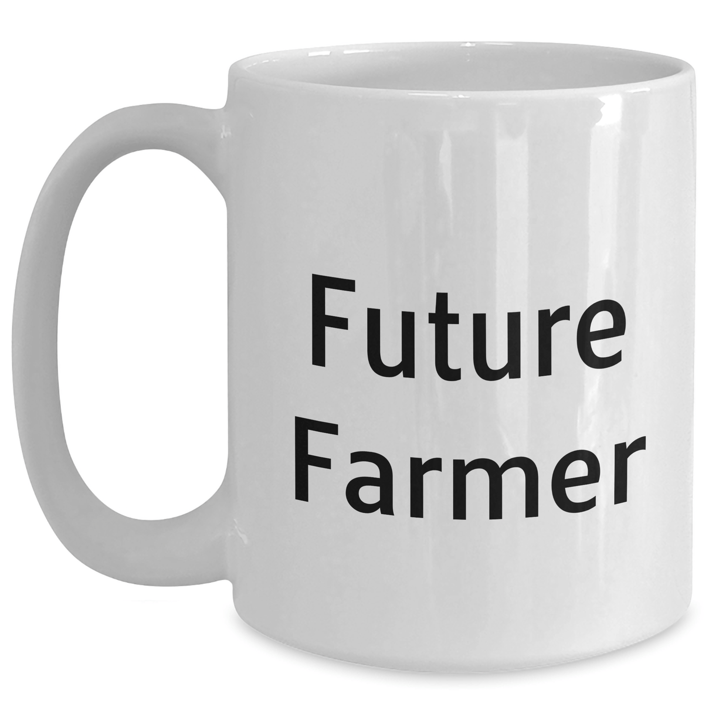 Funny Farmer Gifts for Future Farmers, Inspirational White Coffee Mug for Graduation, Gifts from Friends to Future Farmers, Gifts for Men - Victory Thru Vision