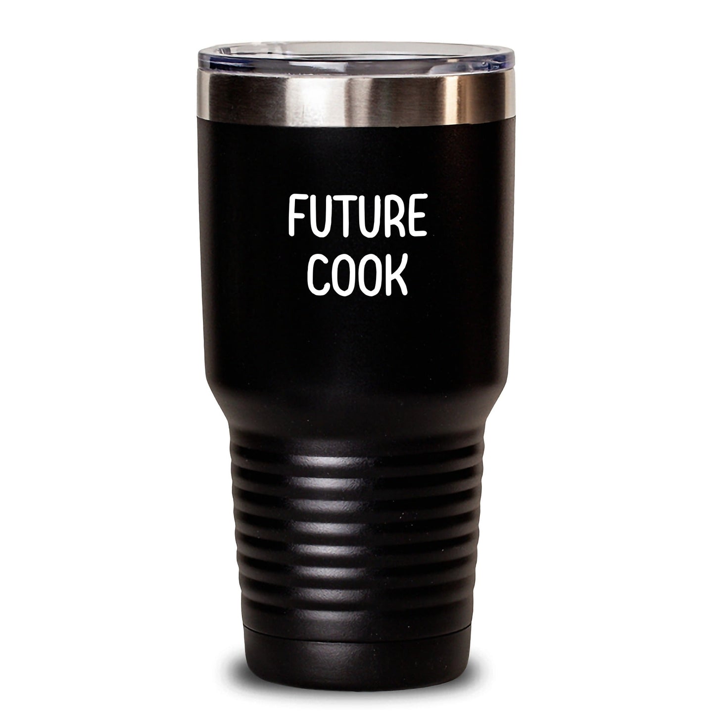 Funny Future Cook Gift Ideas for Men from Coworkers, Tumbler Keeps Hot Drinks Hot, Graduation Unique Gifts - Victory Thru Vision