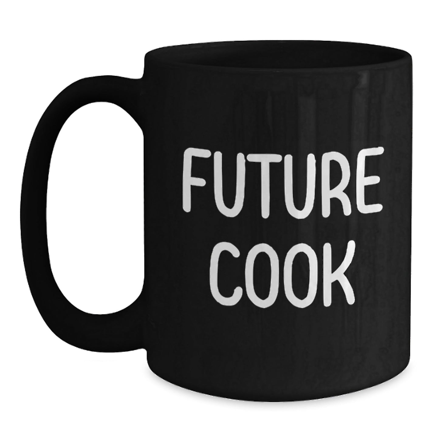 Funny Future Cook Gifts from Mom to Future Cook for Graduation, Black Coffee Mug, 'You're Brewing Up a Bright Future' - Victory Thru Vision