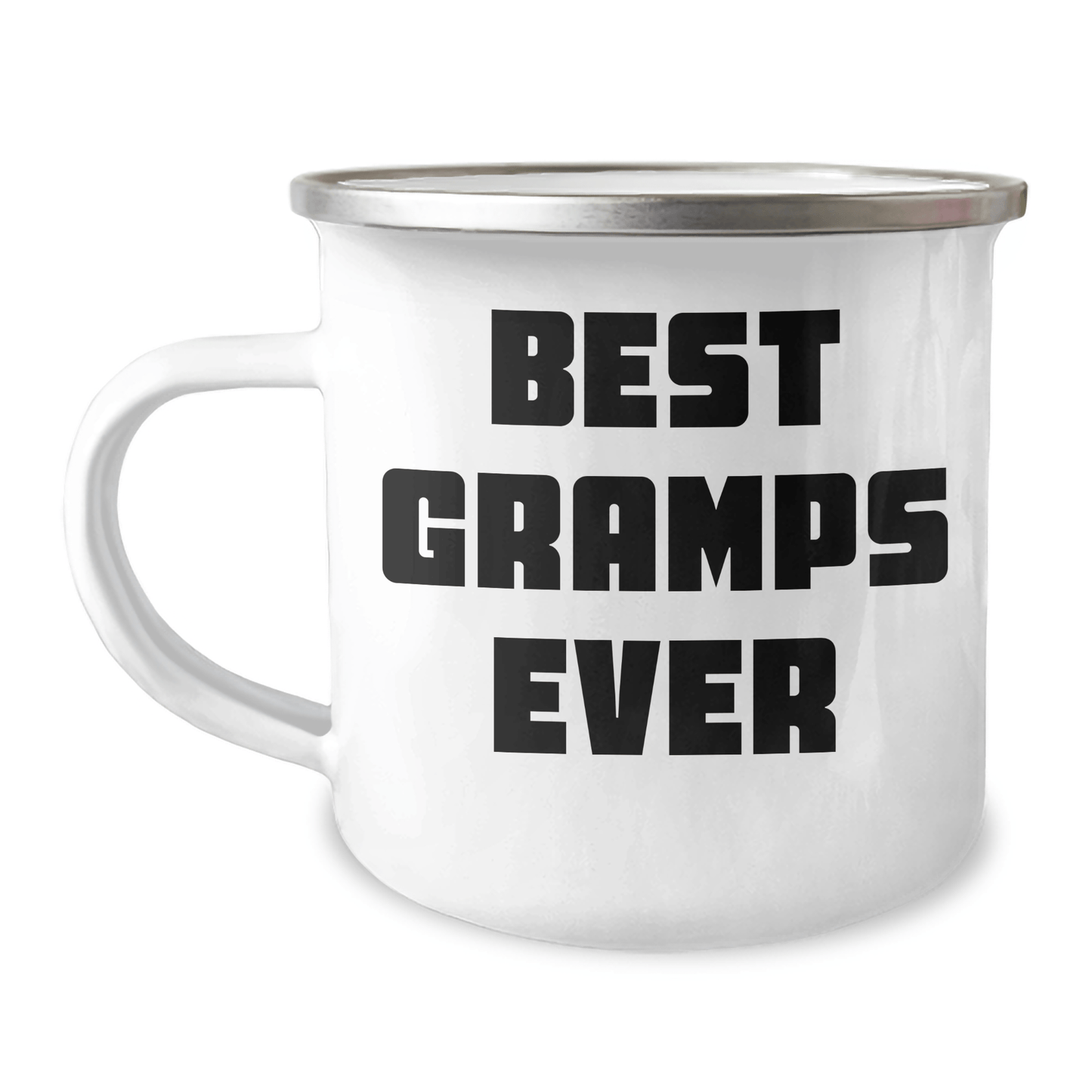Funny Gifts for Gramps, Best Gramps Ever Camping Mug, Graduation Unique Gifts from Family, Perfect for Outdoor Enthusiasts - Victory Thru Vision
