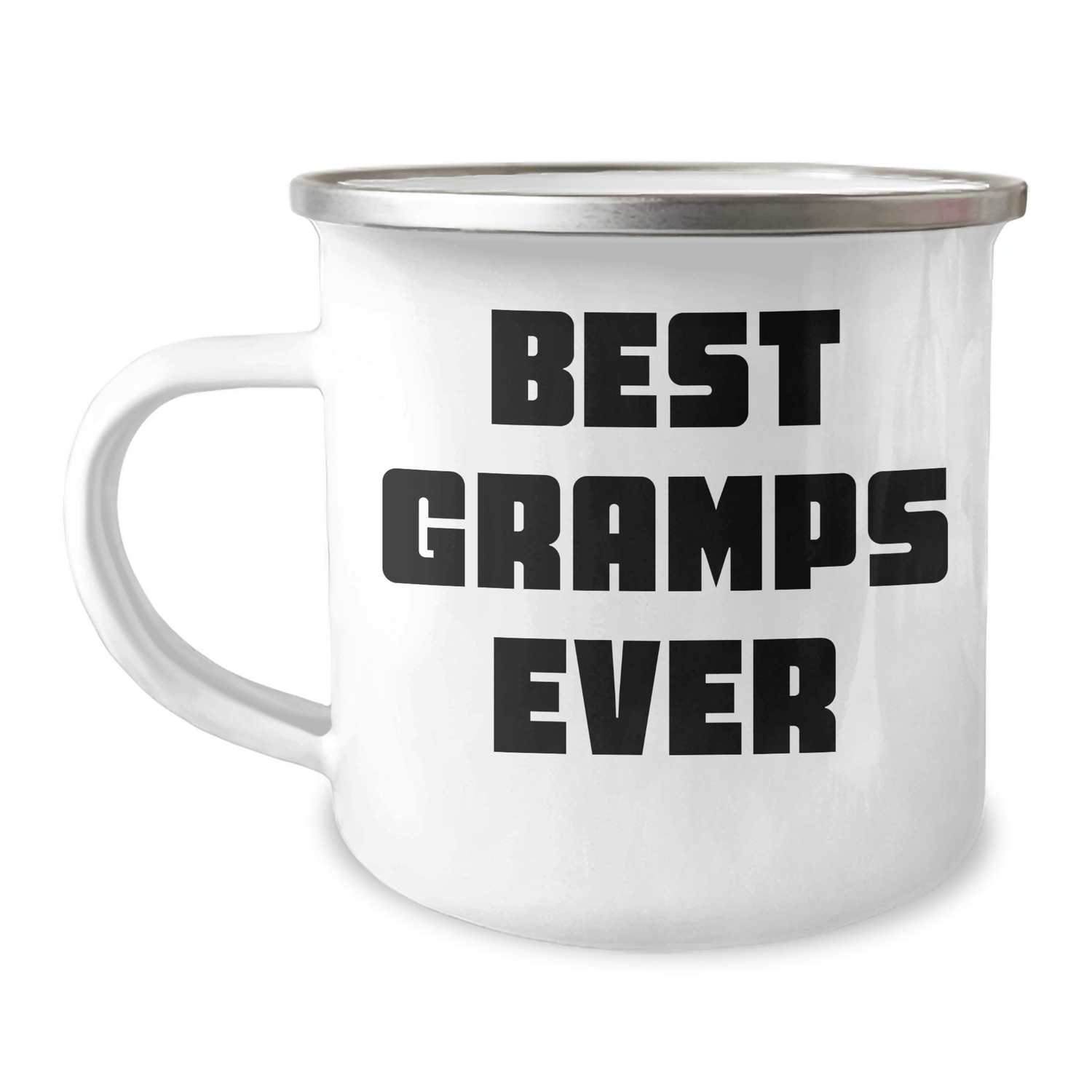 Funny Gifts for Gramps, Best Gramps Ever Camping Mug, Graduation Unique Gifts from Family, Perfect for Outdoor Enthusiasts - Victory Thru Vision