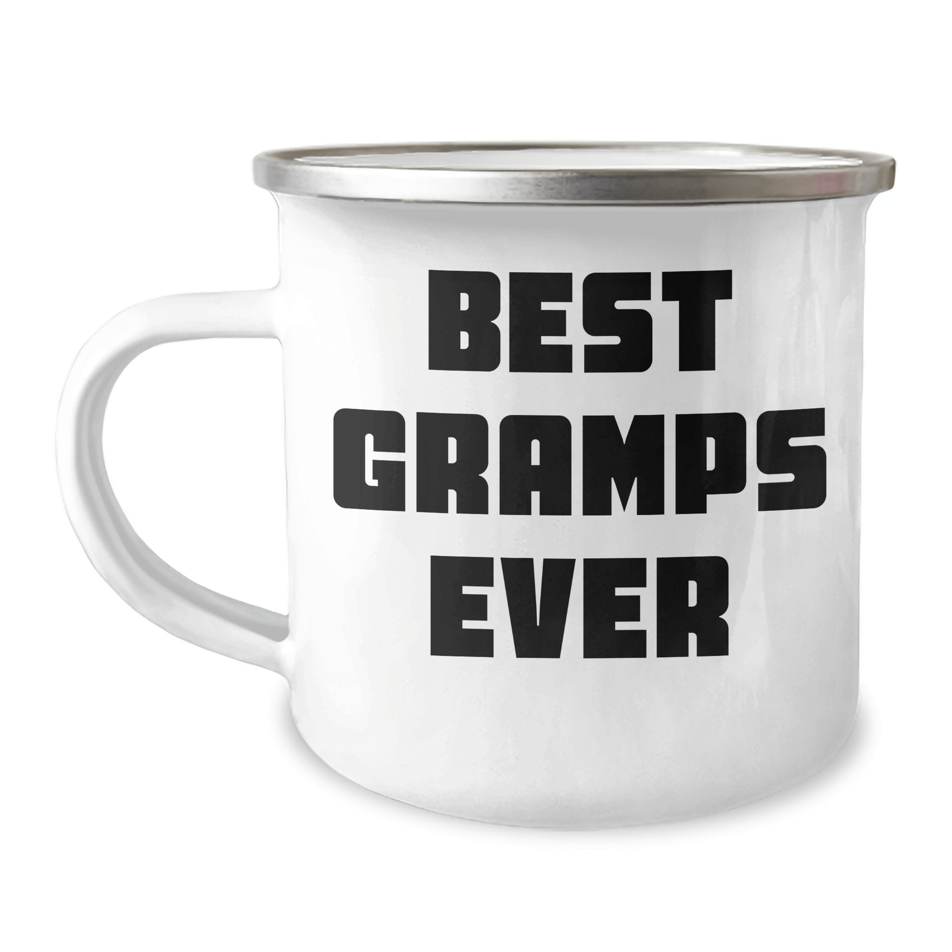 Funny Gifts for Gramps, Best Gramps Ever Camping Mug, Graduation Unique Gifts from Family, Perfect for Outdoor Enthusiasts - Victory Thru Vision
