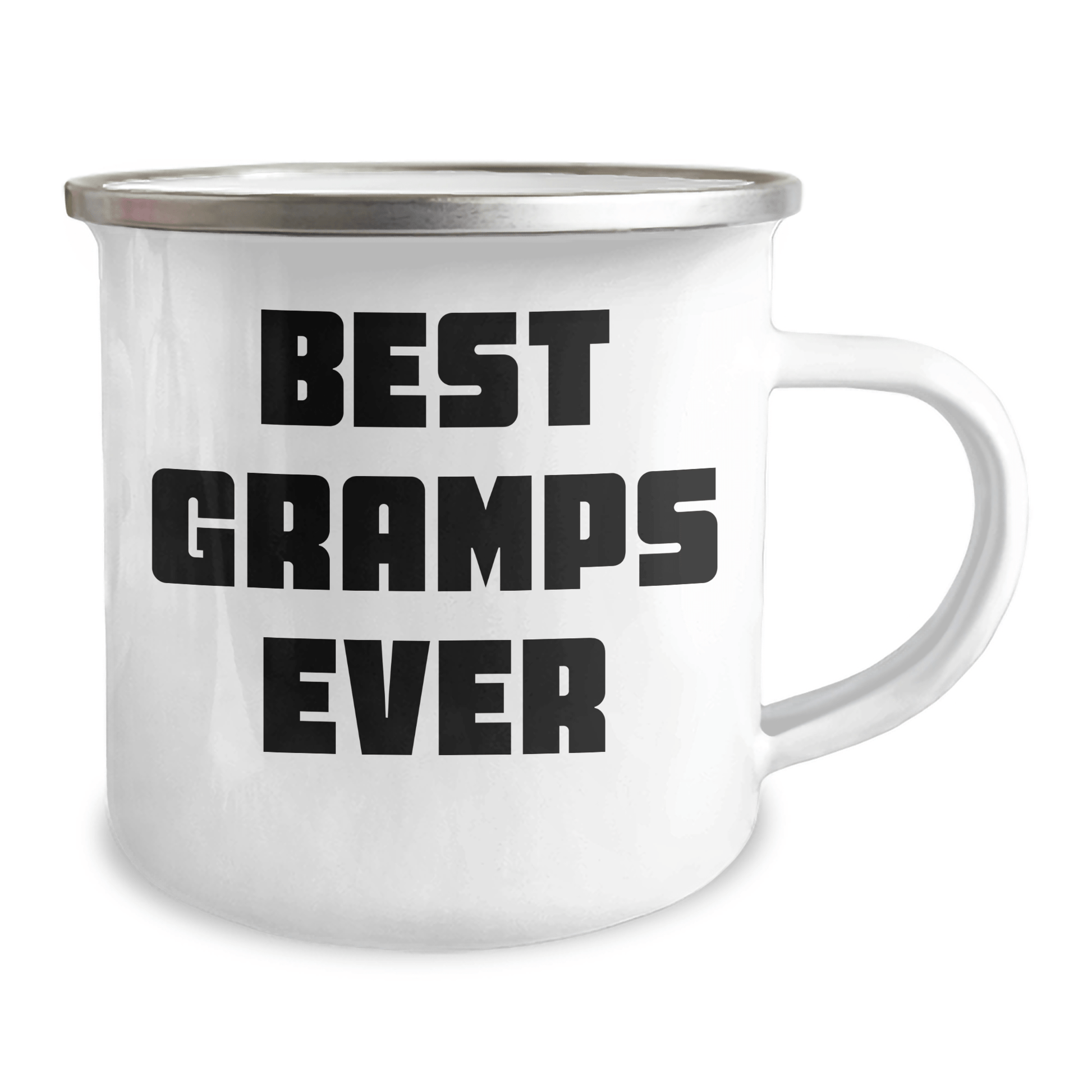 Funny Gifts for Gramps, Best Gramps Ever Camping Mug, Graduation Unique Gifts from Family, Perfect for Outdoor Enthusiasts - Victory Thru Vision