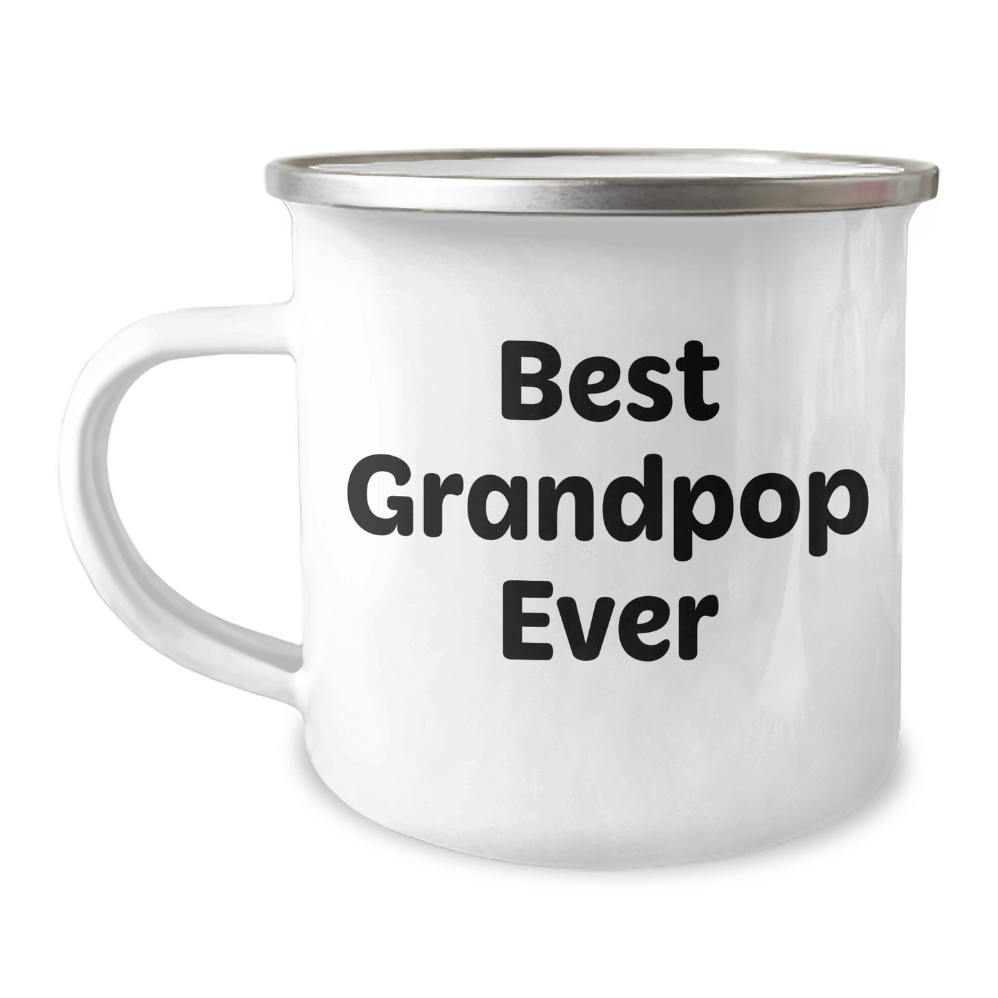Funny Grandpop Gifts - Best Grandpop Ever Camping Mug for Him, Unique Graduation Gifts from Family, Friends, or Coworkers - Victory Thru Vision