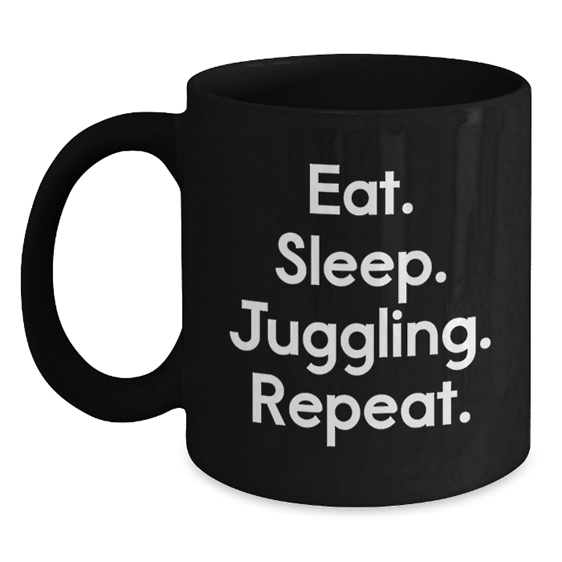 Funny Juggling Gifts for Him from Friends - Eat. Sleep. Juggling. Repeat. Graduation Unique Gifts for Men - Victory Thru Vision
