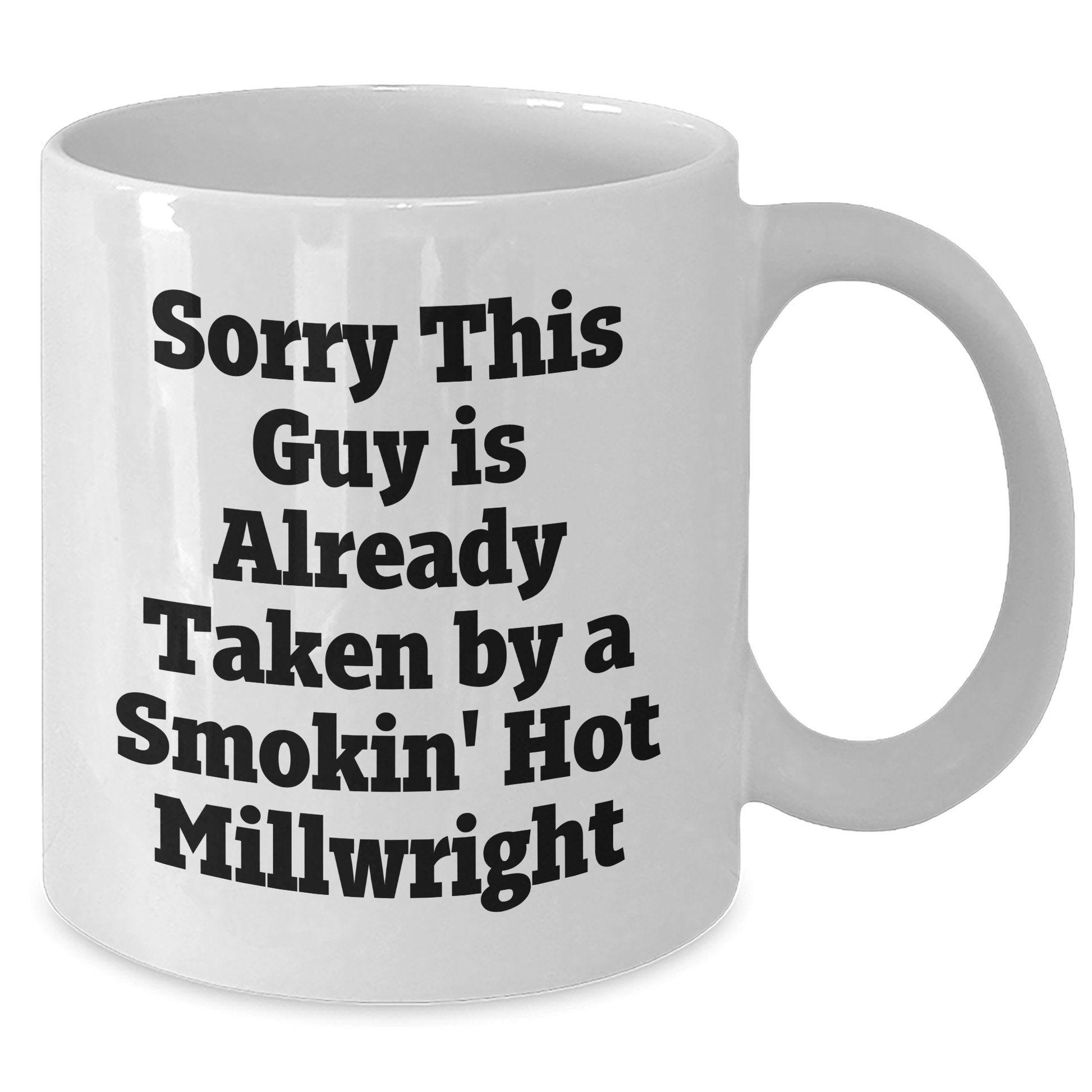 Funny Millwright Gifts from Friends, Gifts for Millwright Men, White Coffee Mug with Inspirational Quote - Graduation Unique Gifts - Victory Thru Vision 