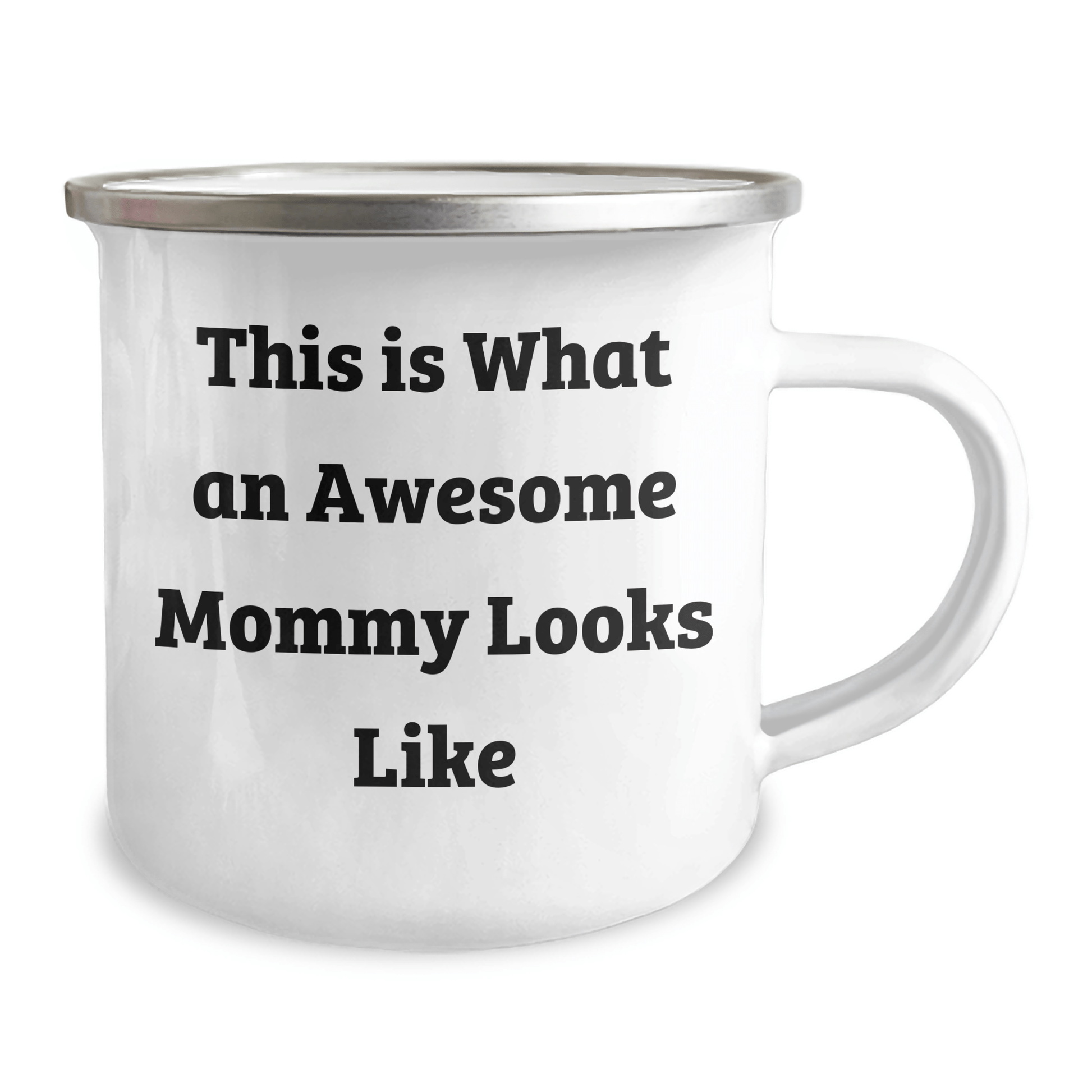 Funny Mommy Gifts from Women to Graduating Mommy - Camping Mug with Awesome Quote, Perfect for Camping or Daily Use - Victory Thru Vision 