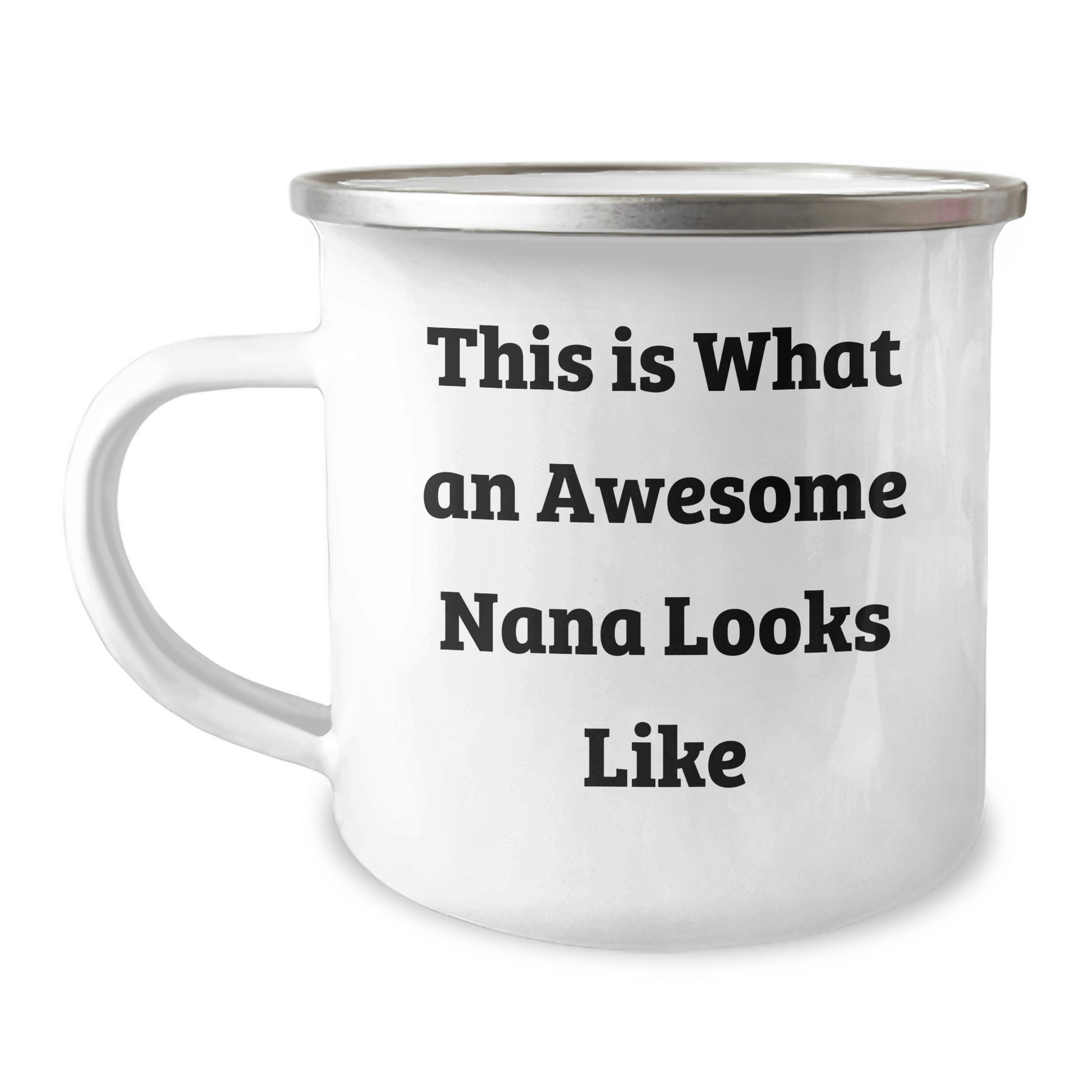 Funny Nana Gifts from Family, This Is What An Awesome Nana Looks Like Camping Mug for Nana's Graduation - Victory Thru Vision 