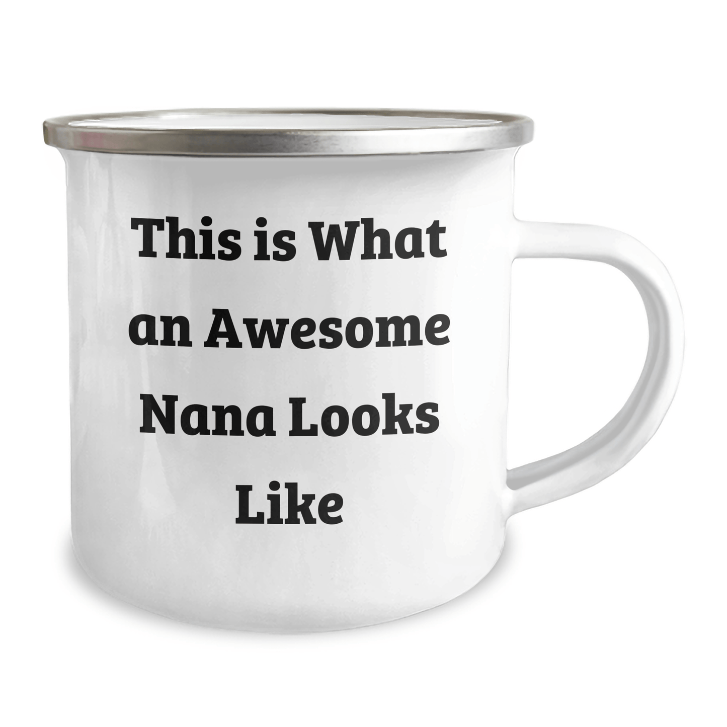 Funny Nana Gifts from Family, This Is What An Awesome Nana Looks Like Camping Mug for Nana's Graduation - Victory Thru Vision 