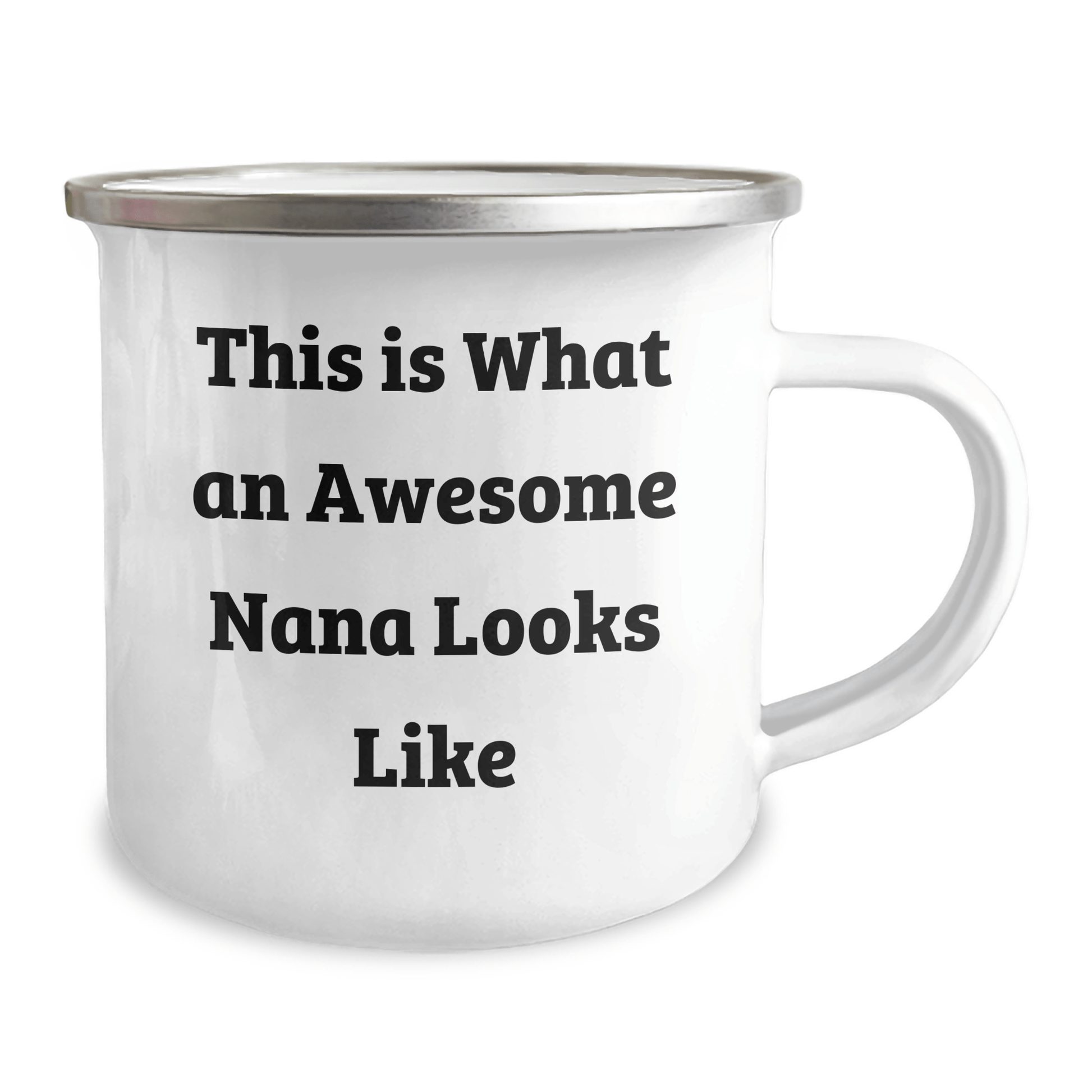 Funny Nana Gifts from Family, This Is What An Awesome Nana Looks Like Camping Mug for Nana's Graduation - Victory Thru Vision 
