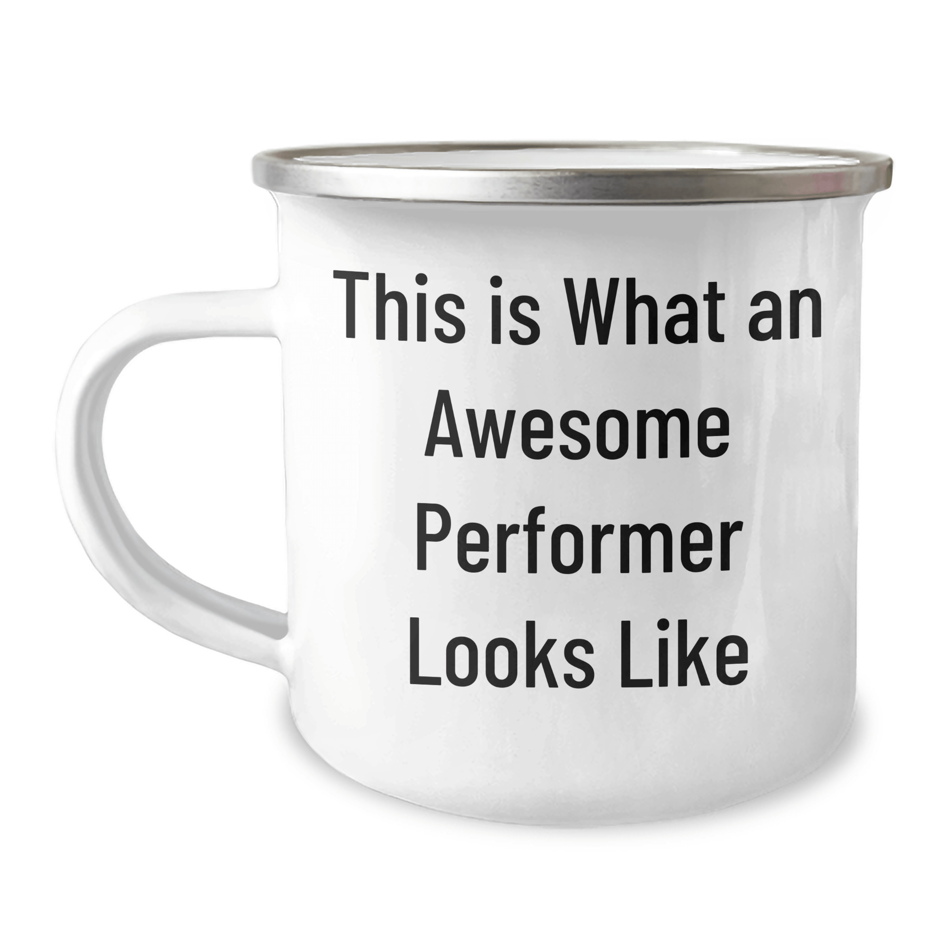 Funny Performer Gifts from Friends to Men, This Is What An Awesome Performer Looks Like, Unique Camping Mug for Graduation - Victory Thru Vision