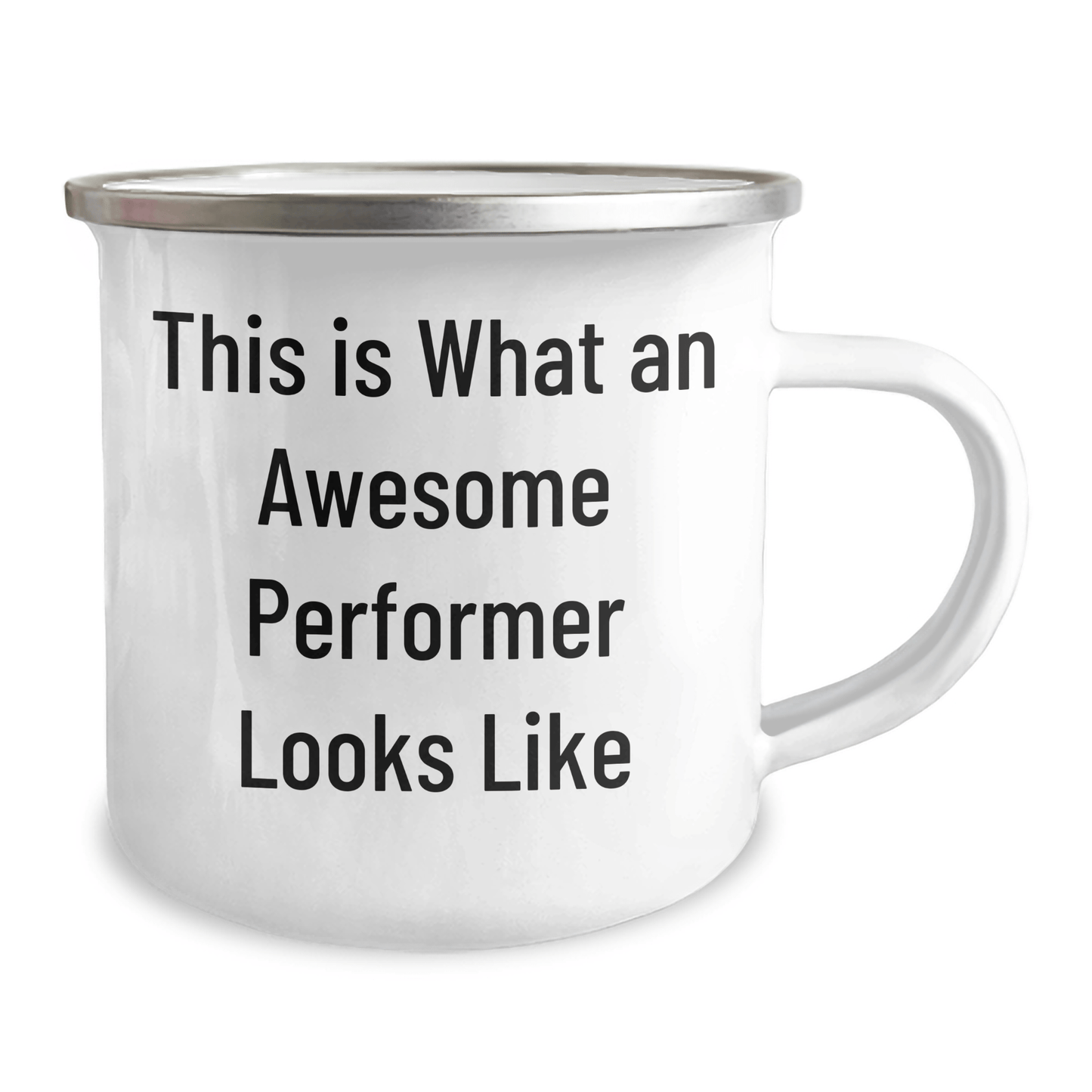 Funny Performer Gifts from Friends to Men, This Is What An Awesome Performer Looks Like, Unique Camping Mug for Graduation - Victory Thru Vision