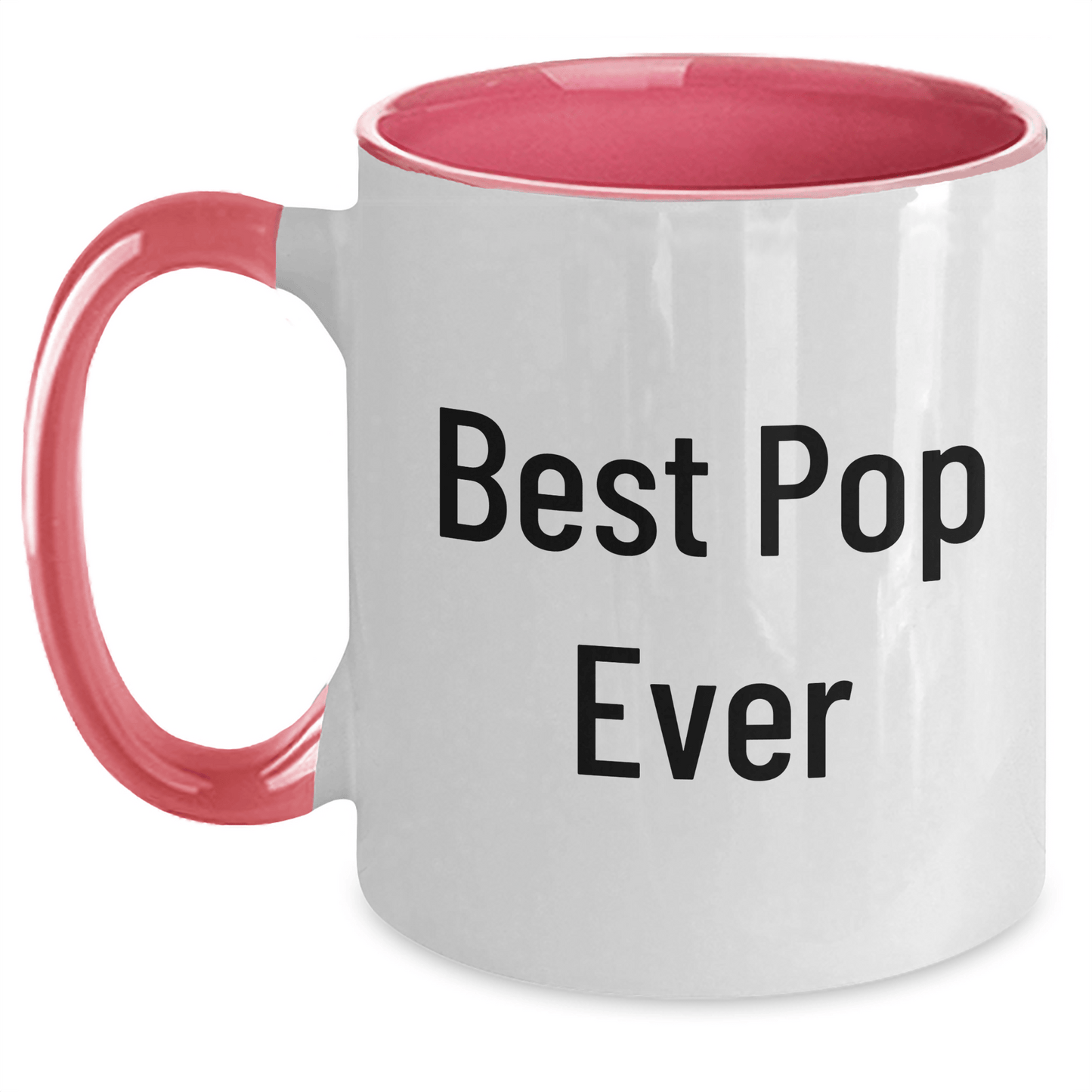 Funny Pop Quote Gifts from Friends for Mom's Day Unique Two Tone Coffee Mug - Victory Thru Vision 