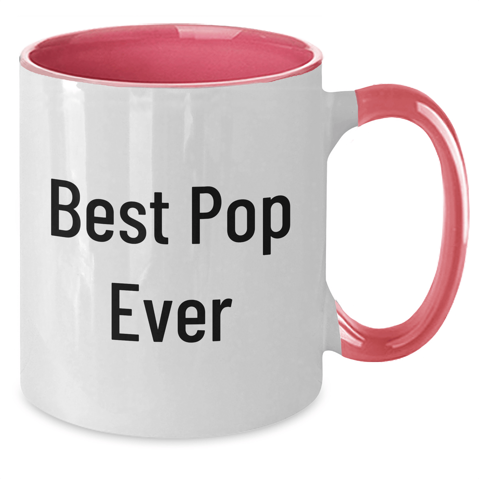 Funny Pop Quote Gifts from Friends for Mom's Day Unique Two Tone Coffee Mug - Victory Thru Vision 