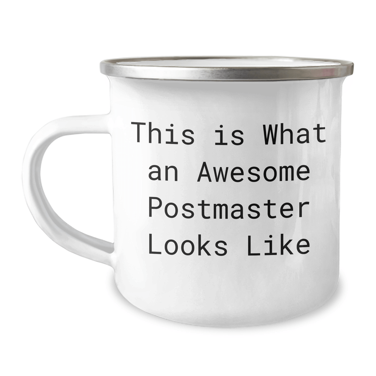 Funny Postmaster Gifts for Men from Friends, This Is What An Awesome Postmaster Looks Like, Camping Mug for Father's Day - Victory Thru Vision 