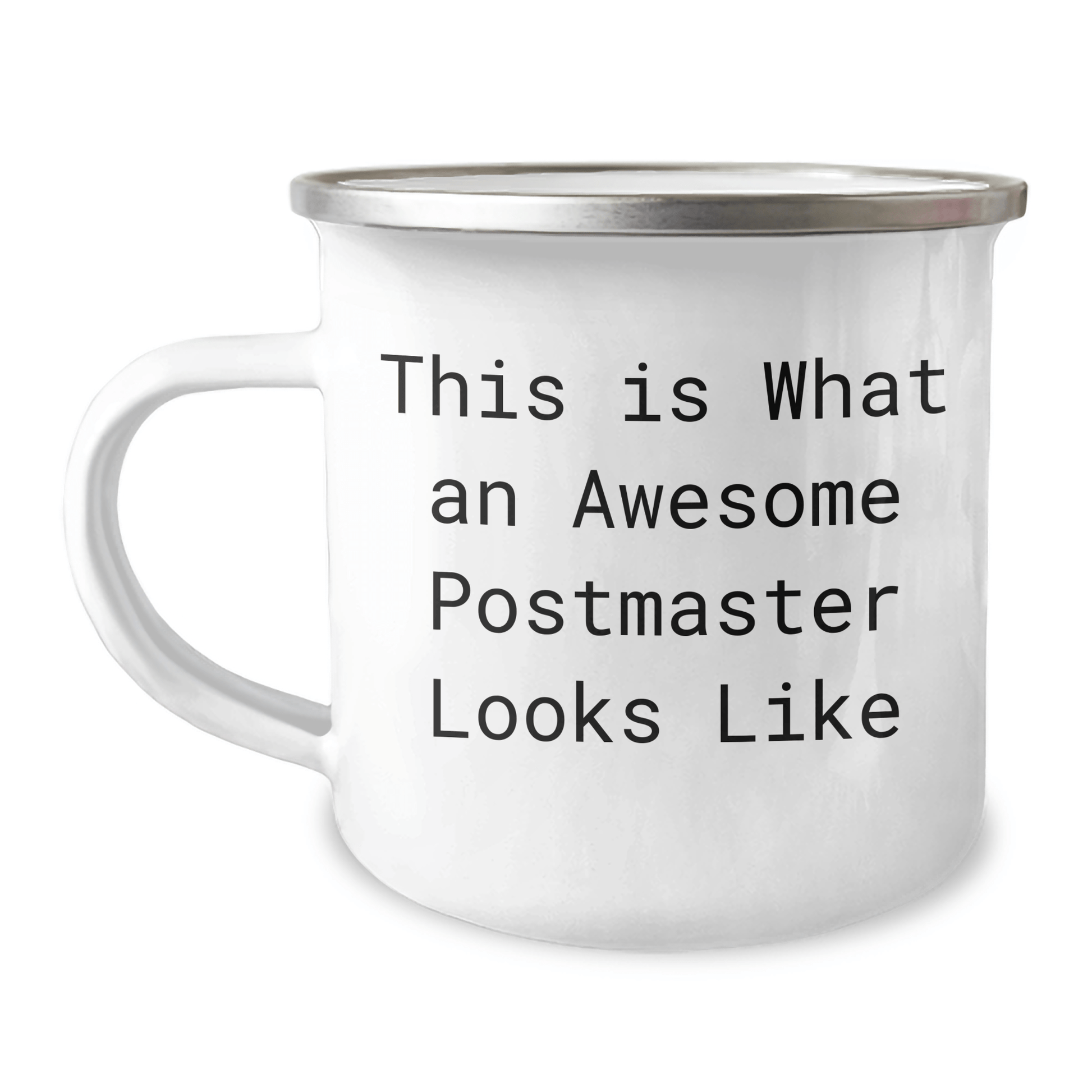 Funny Postmaster Gifts for Men from Friends, This Is What An Awesome Postmaster Looks Like, Camping Mug for Father's Day - Victory Thru Vision 