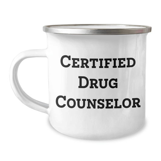 Funny Quotes Drug Counselor Gifts for Dad - Camping Mug - 'You're the Best' - Gifts from Family - Father's Day Unique Gifts - Victory Thru Vision 
