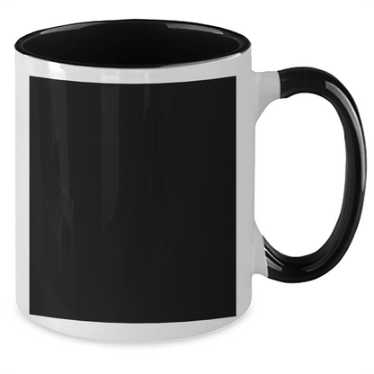Funny Second Mom Gifts from Men to Women - Best Second Mom Ever Two Tone Coffee Mug for Graduation, Unique Gifts for Second Mom - Victory Thru Vision