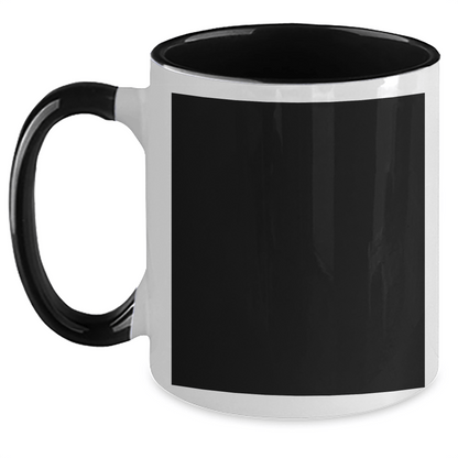 Funny Second Mom Gifts from Men to Women - Best Second Mom Ever Two Tone Coffee Mug for Graduation, Unique Gifts for Second Mom - Victory Thru Vision