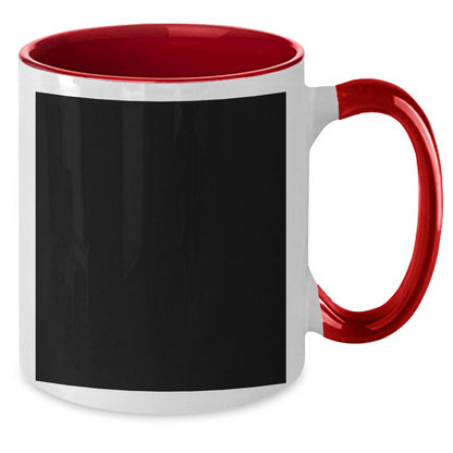 Funny Second Mom Gifts from Men to Women - Best Second Mom Ever Two Tone Coffee Mug for Graduation, Unique Gifts for Second Mom - Victory Thru Vision