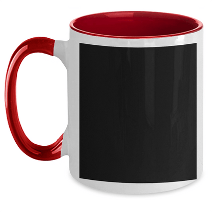 Funny Second Mom Gifts from Men to Women - Best Second Mom Ever Two Tone Coffee Mug for Graduation, Unique Gifts for Second Mom - Victory Thru Vision