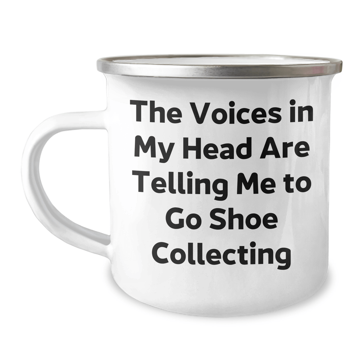 Funny Shoe Collecting Gifts for Him, Gifts from Friends, Inspirational Quote on Camping Mug for Graduation, Unique Shoe Collecting Mugs for Men, Shoe Collecting Enthusiasts - Victory Thru Vision