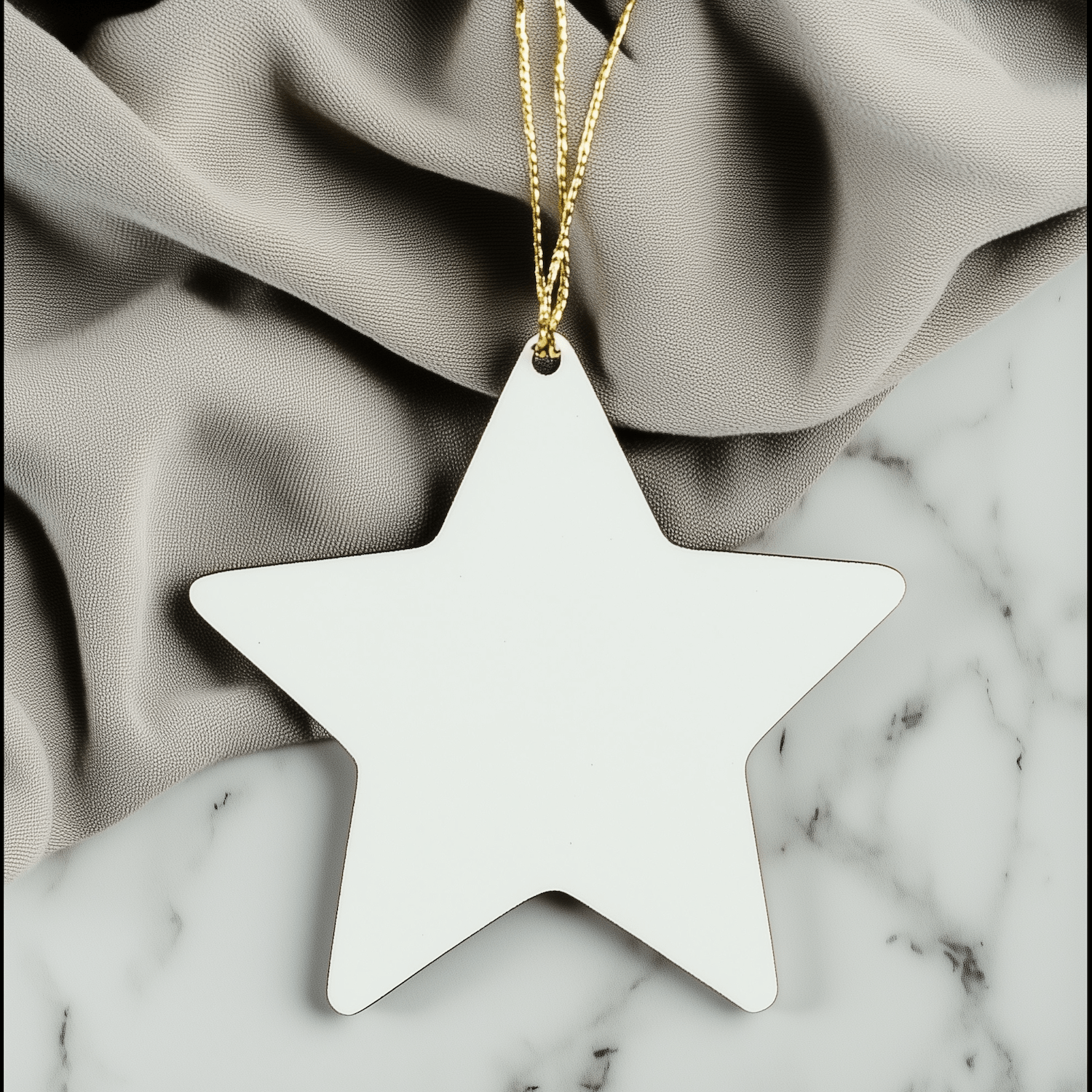 Funny Sonographer Gifts from Friends for Christmas - Star Ornament with 'Certified Sonographer' Quote - Victory Thru Vision